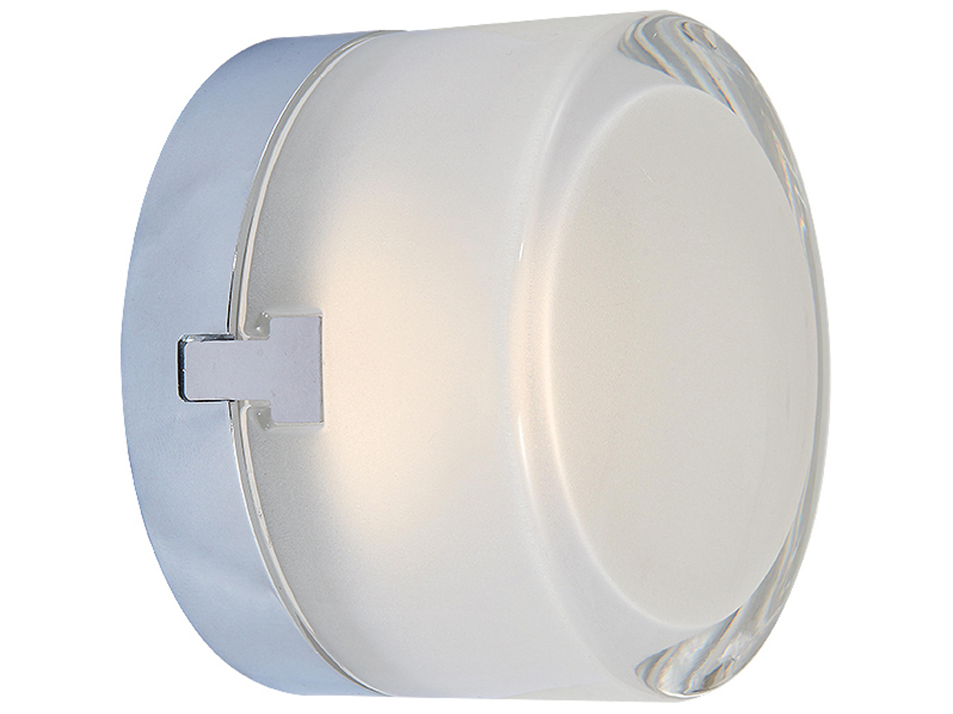 Lighting Elf LED Flush Mount Modern Chrome Light