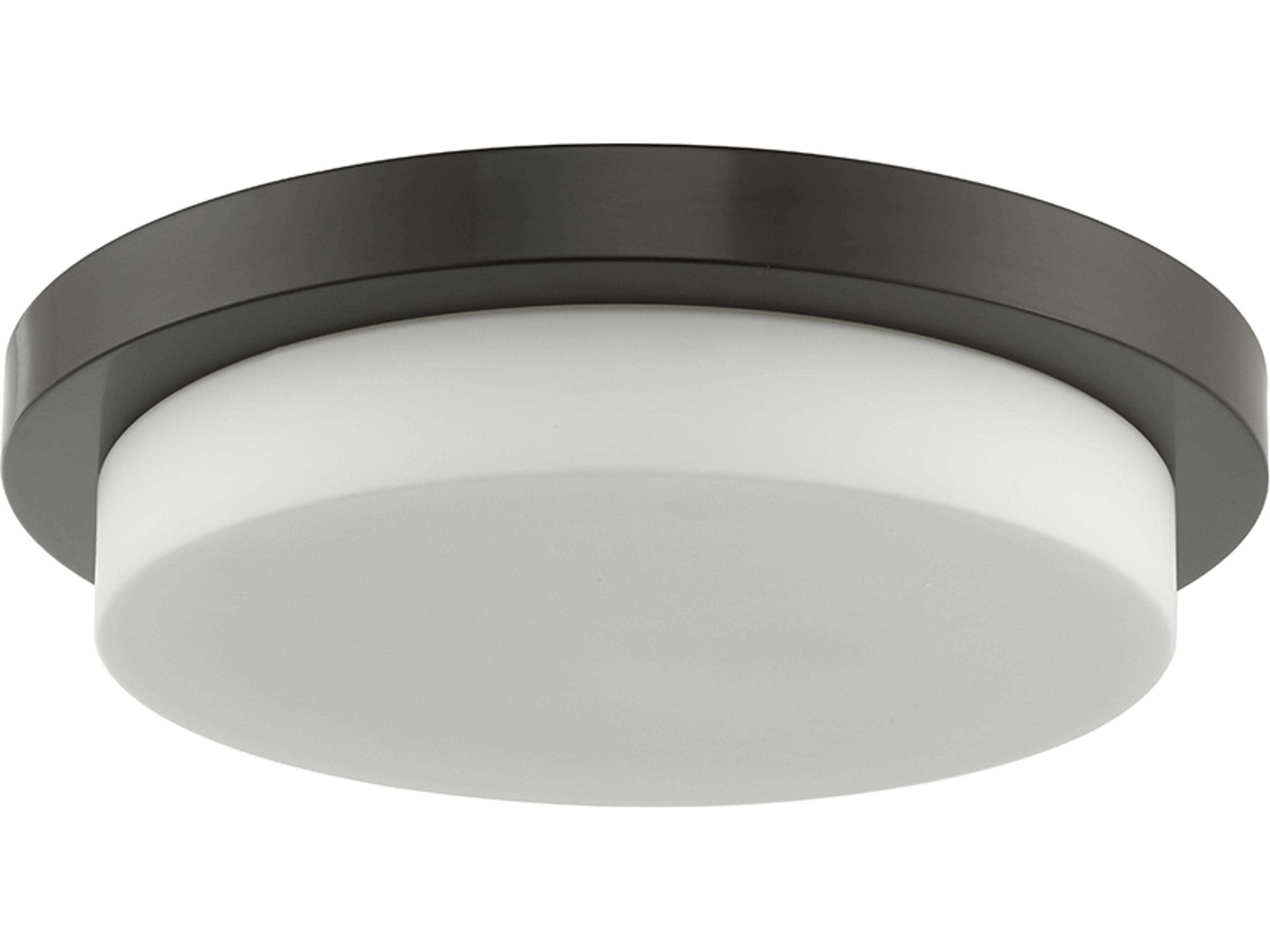 Abra Step 1-Light Bronze Round Flush Mount