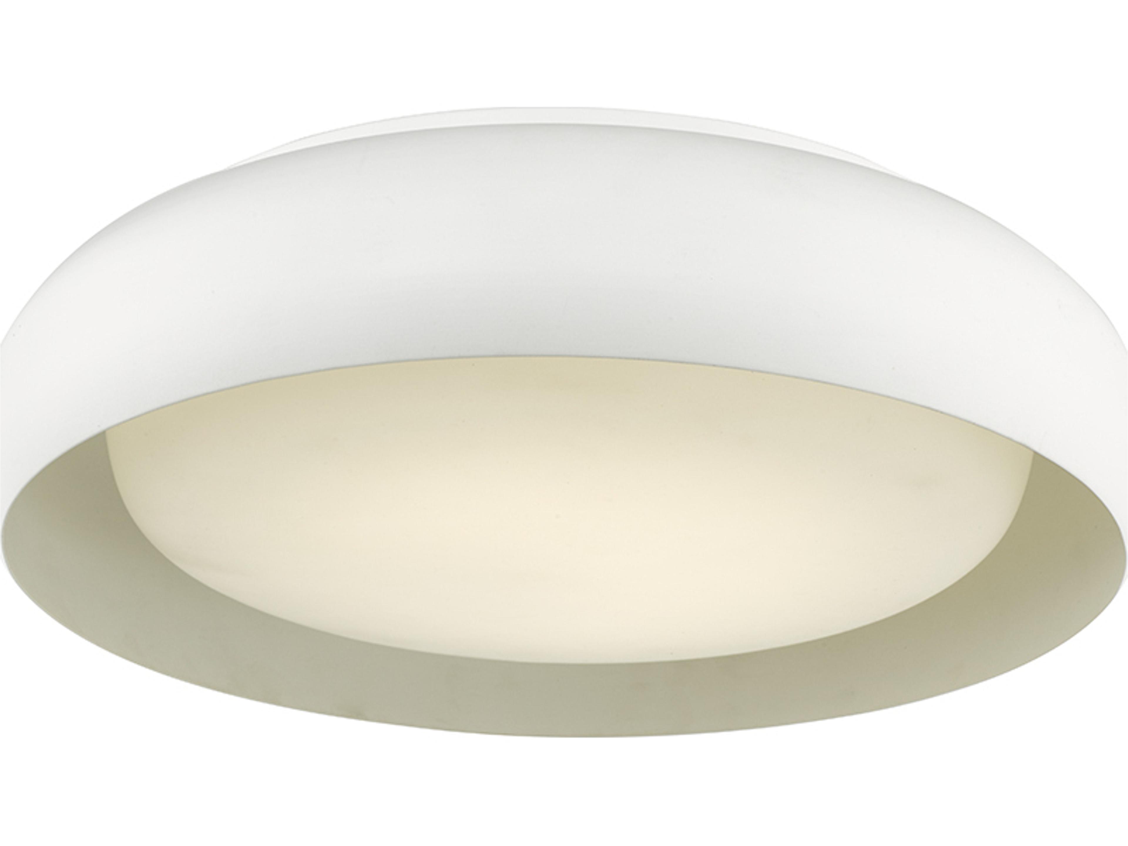 Euphoria LED Flush Mount Light Modern White