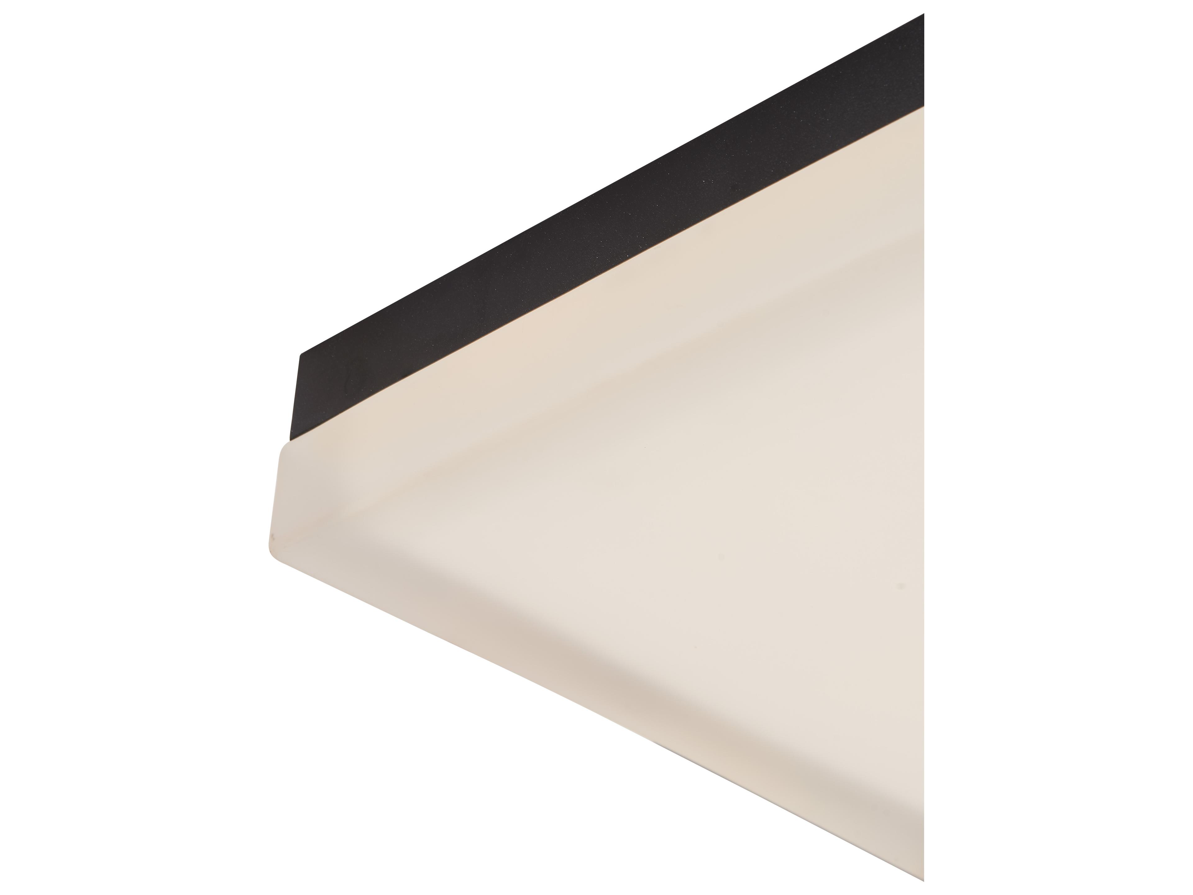 Abra Icecube 1-Light Black Flush Mount