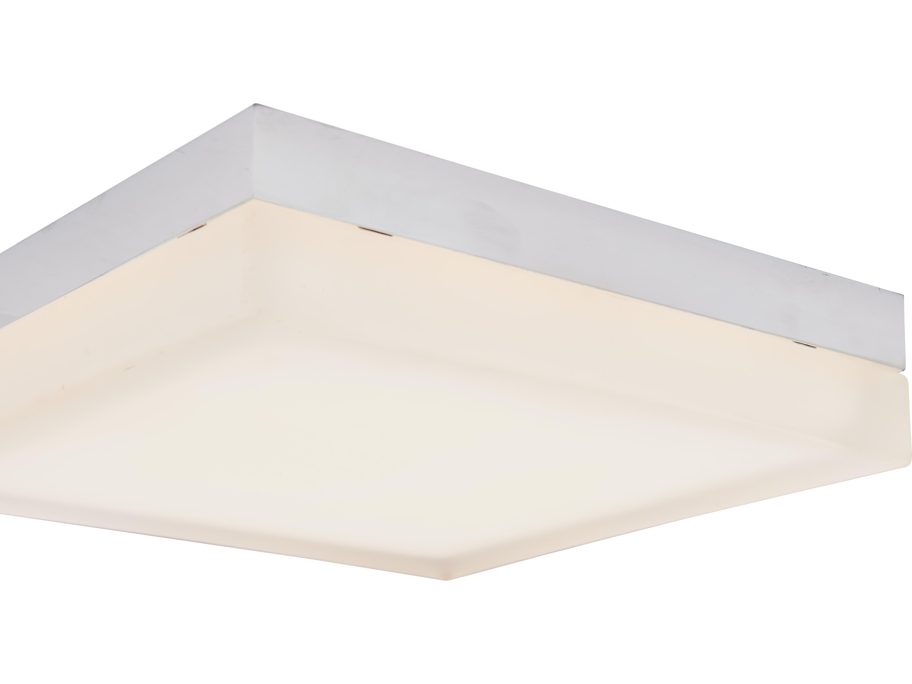 Abra Icecube 1-Light Chrome Flush Mount