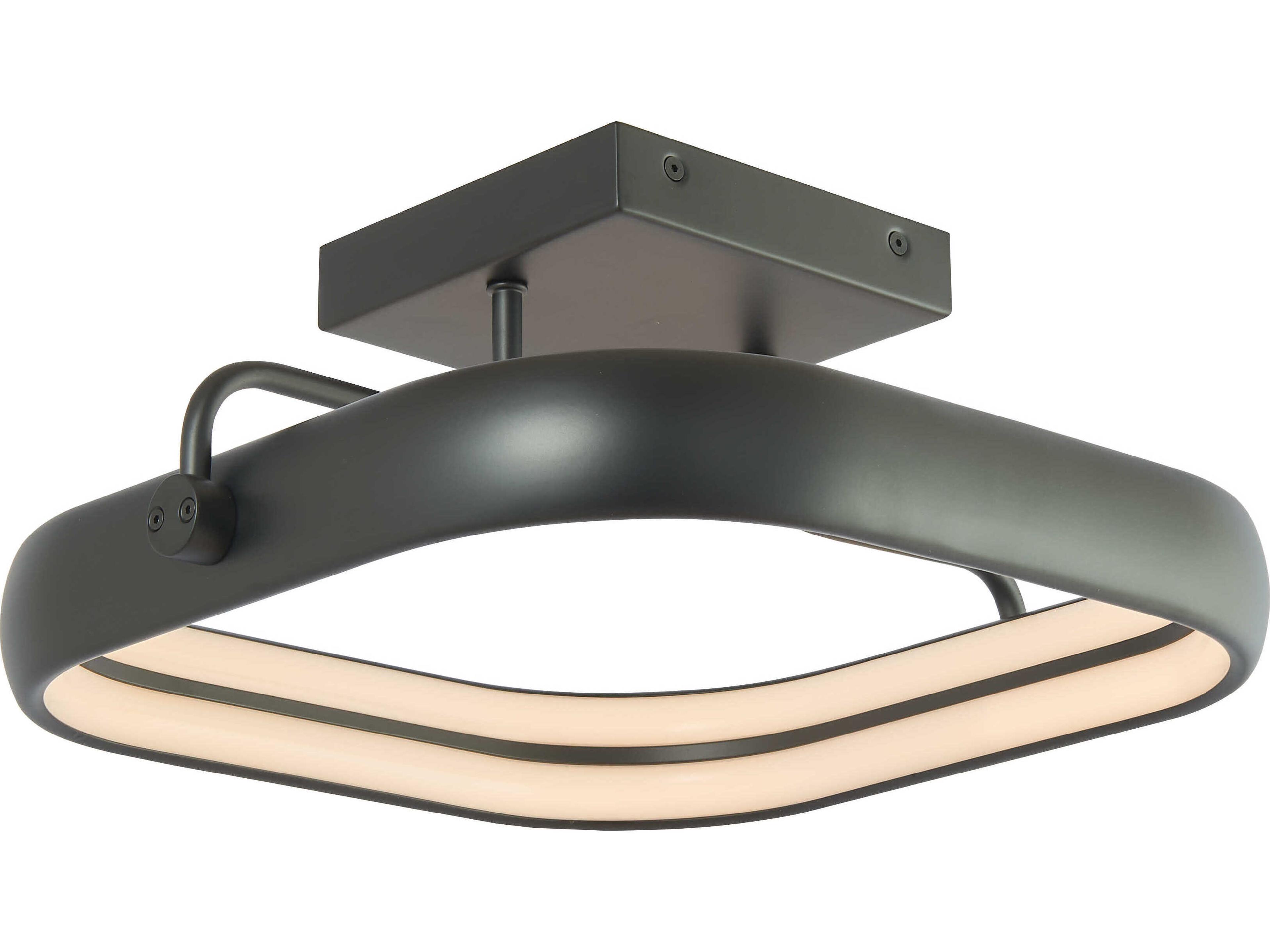 Rave LED Square Flushmount Modern Ceiling Light