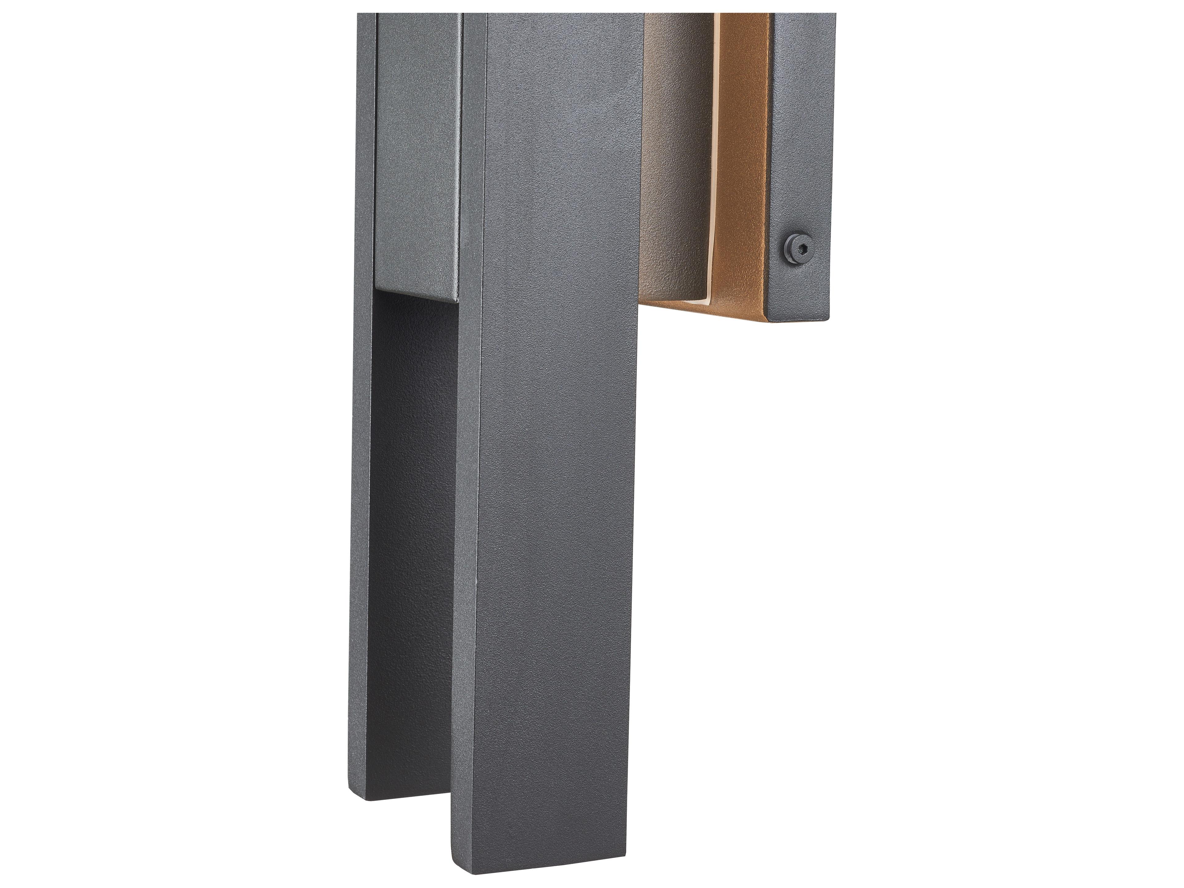 Abra Slate 2-Light Outdoor Wall Light