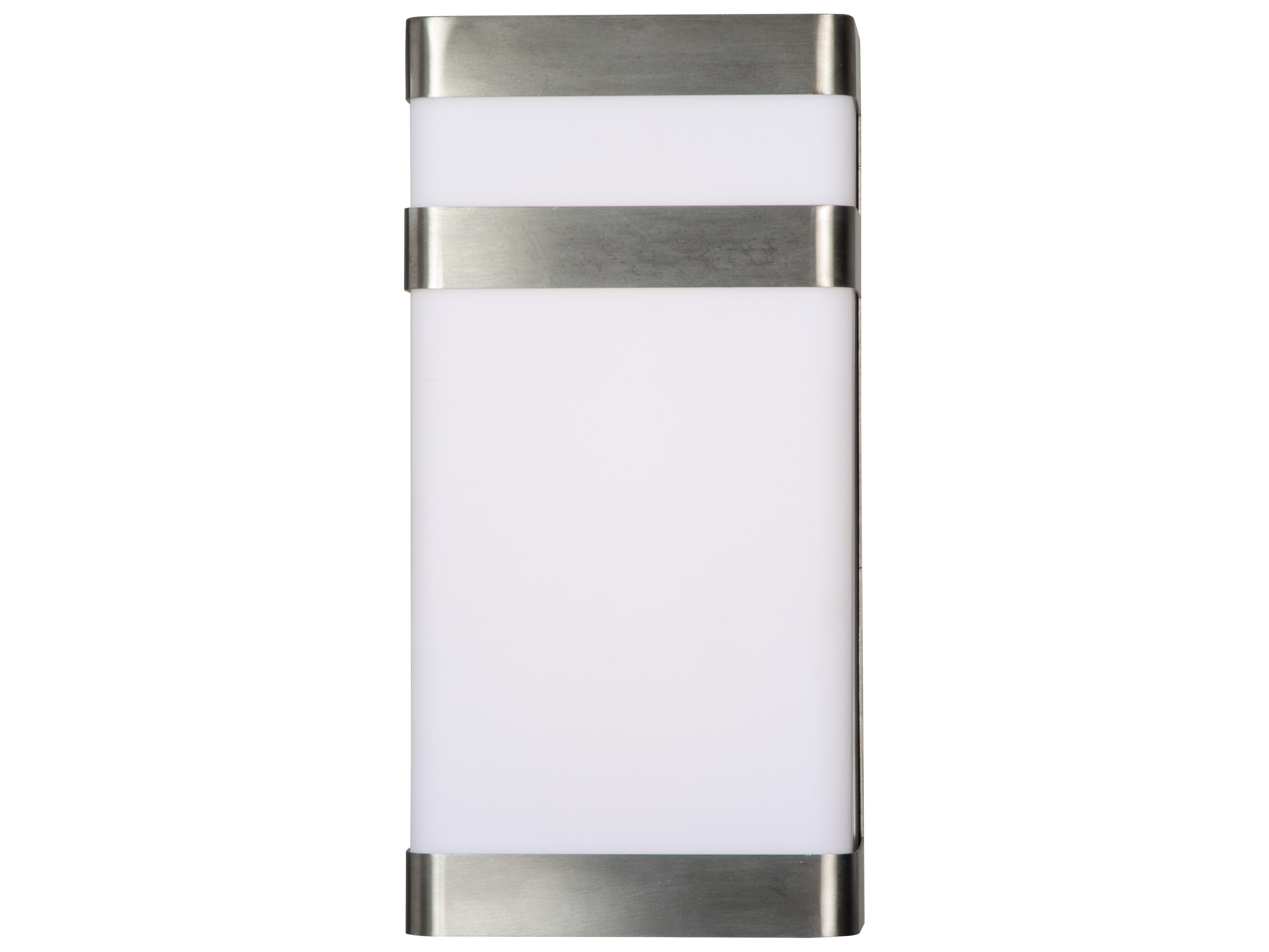 Sentinel Outdoor Wall Fixture Stainless Steel Modern