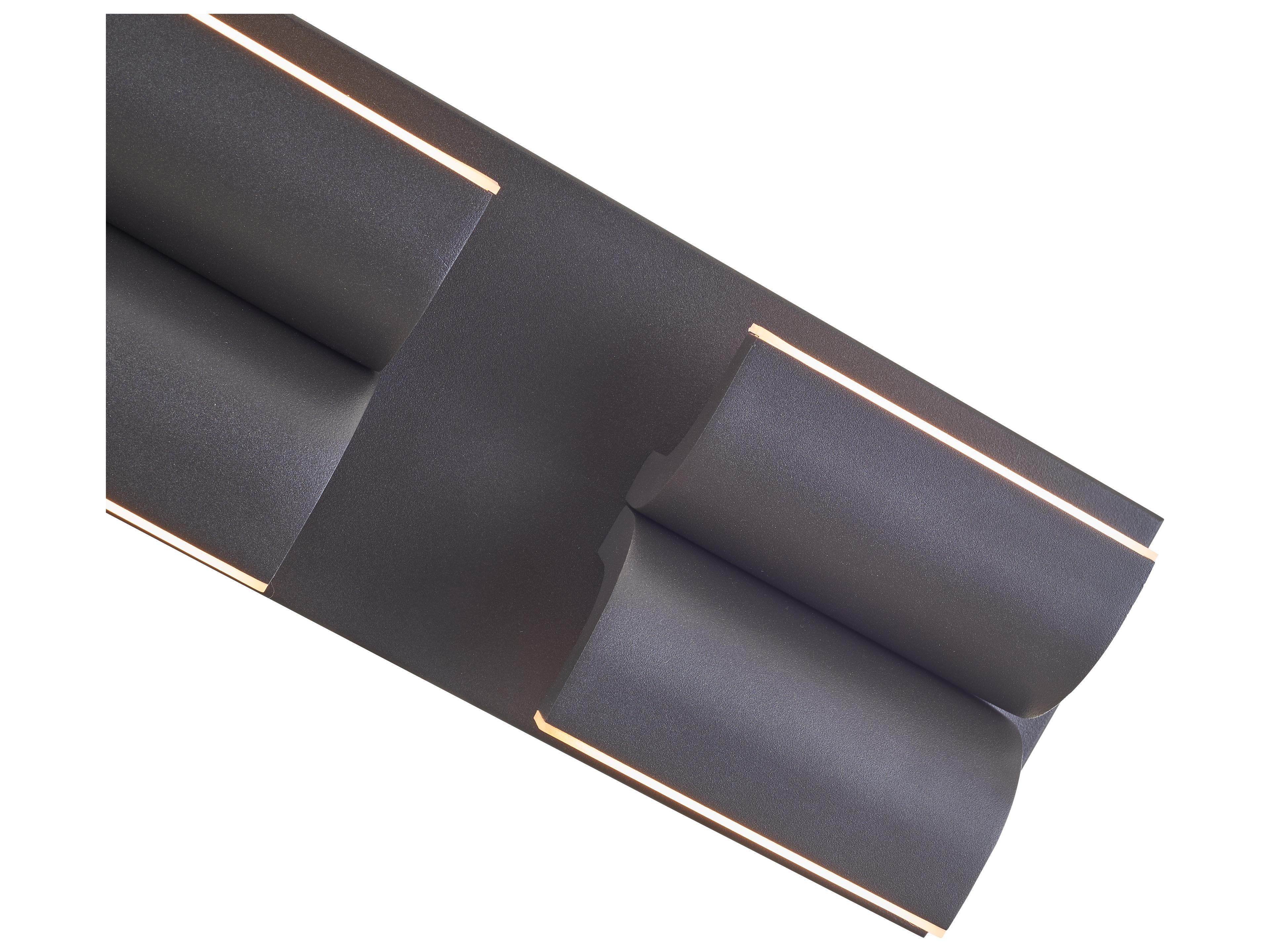 Abra Willow 4-Light Matte Black Vanity Light