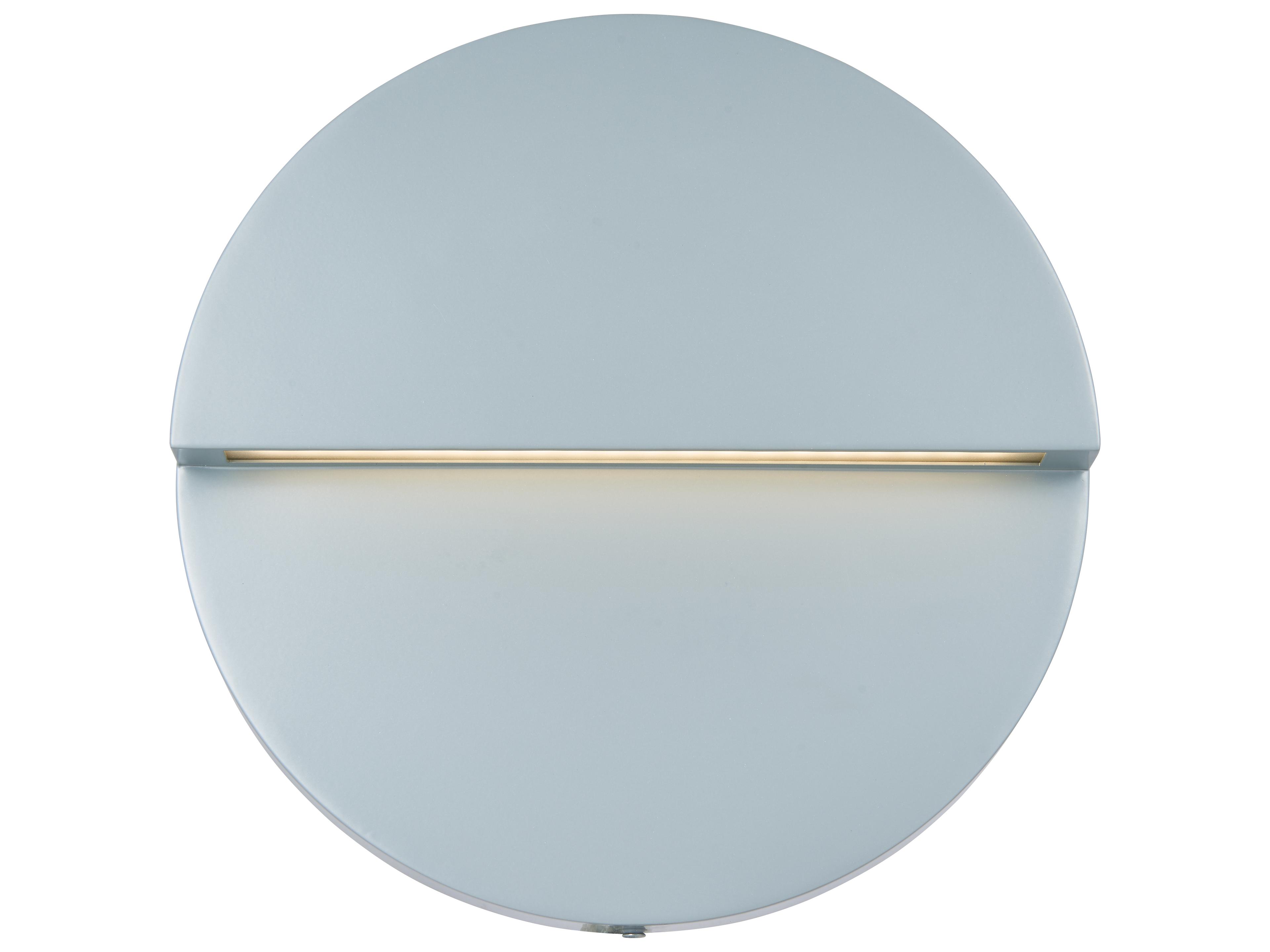 Mona Lisa Outdoor LED Wall Light Modern Round Fixture