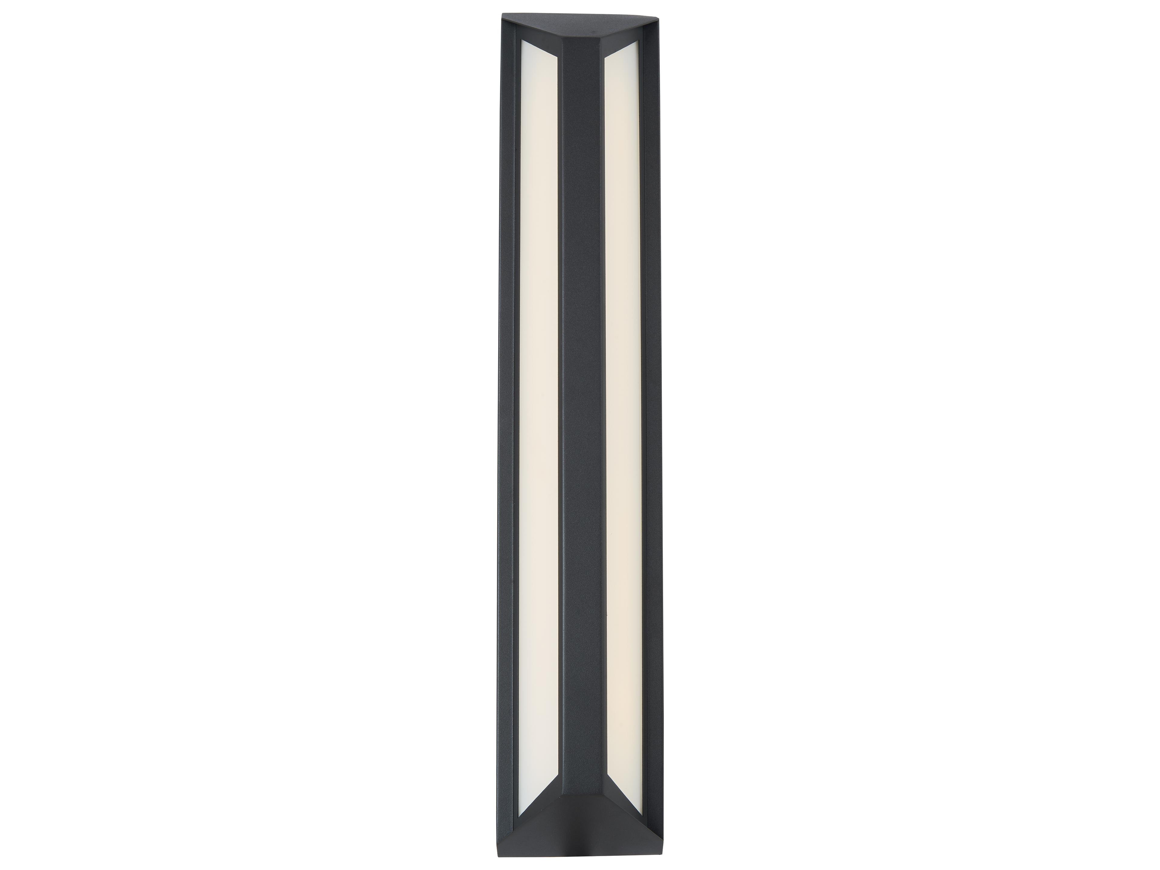 Newport Outdoor Wall Light Modern Angled Fixture