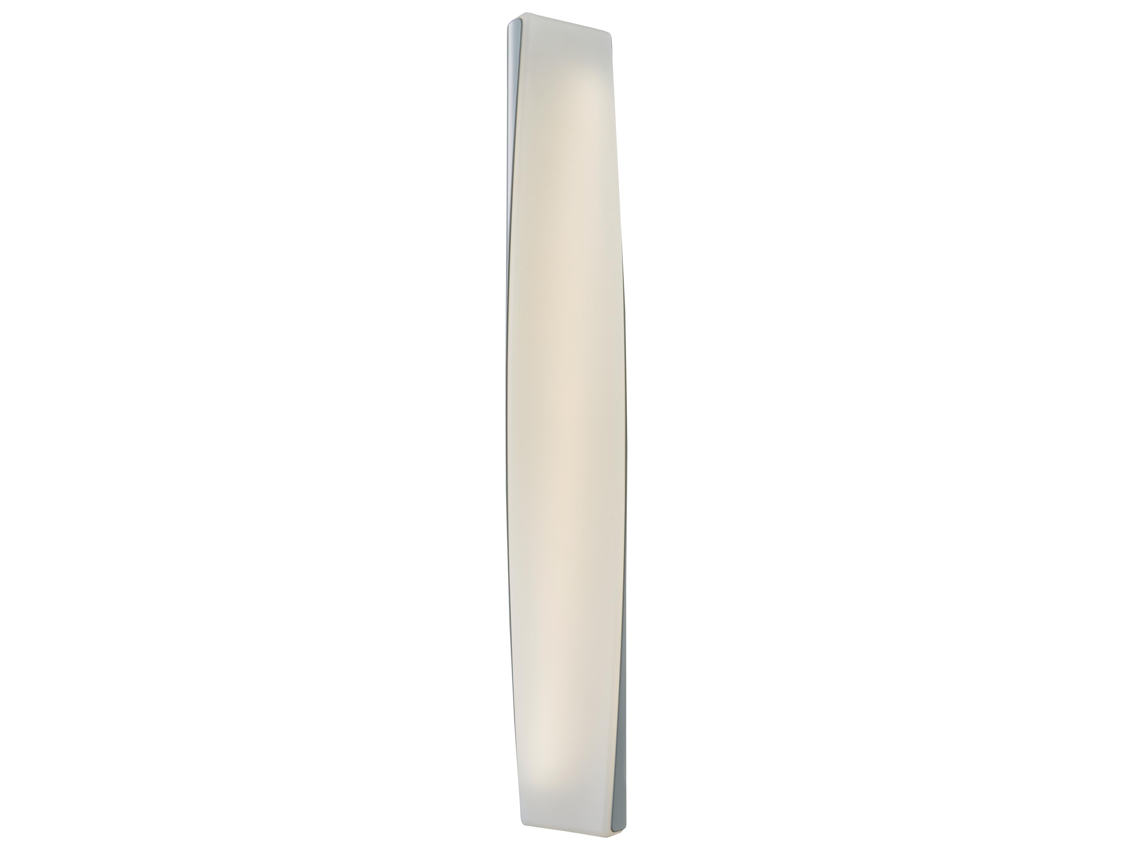 Vortex Outdoor LED Wall Sconce Modern Twirled Acrylic