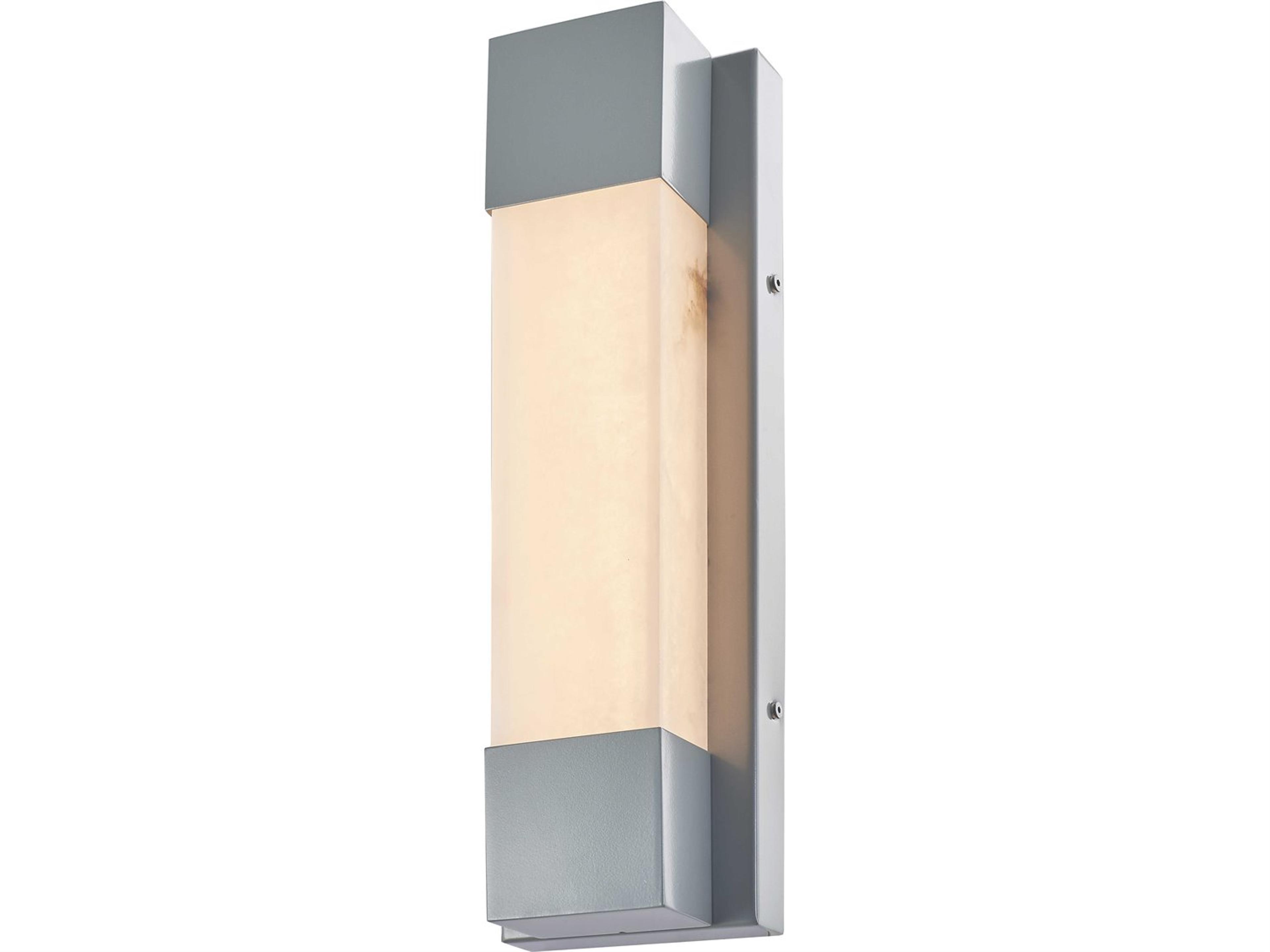 Osiris 16 Inch Outdoor Wall Light in Silica