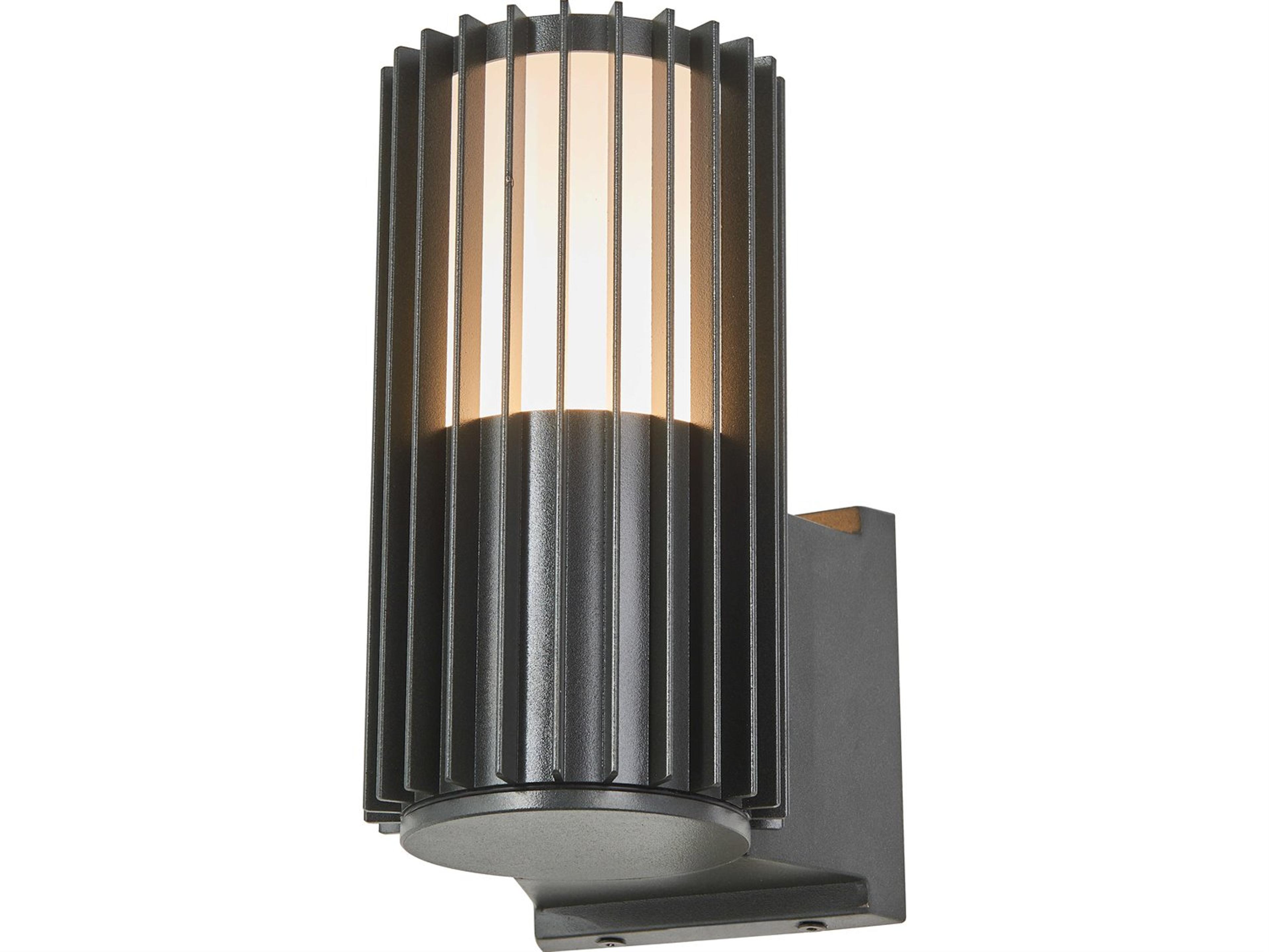 Lava Outdoor Wall Light Modern Matte Black