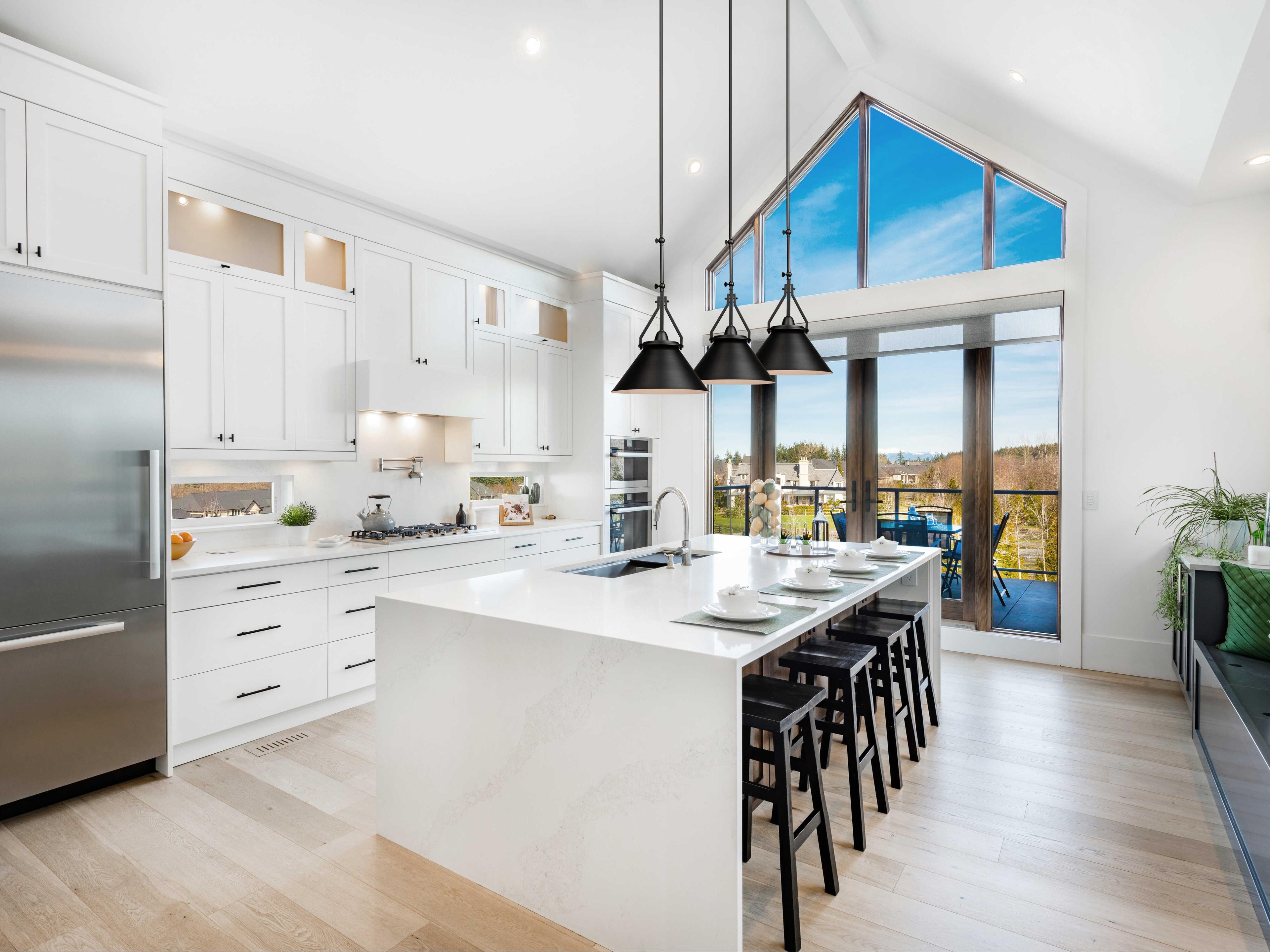 Artcraft Brydon 1-Light Black LED Empire Round Pendant