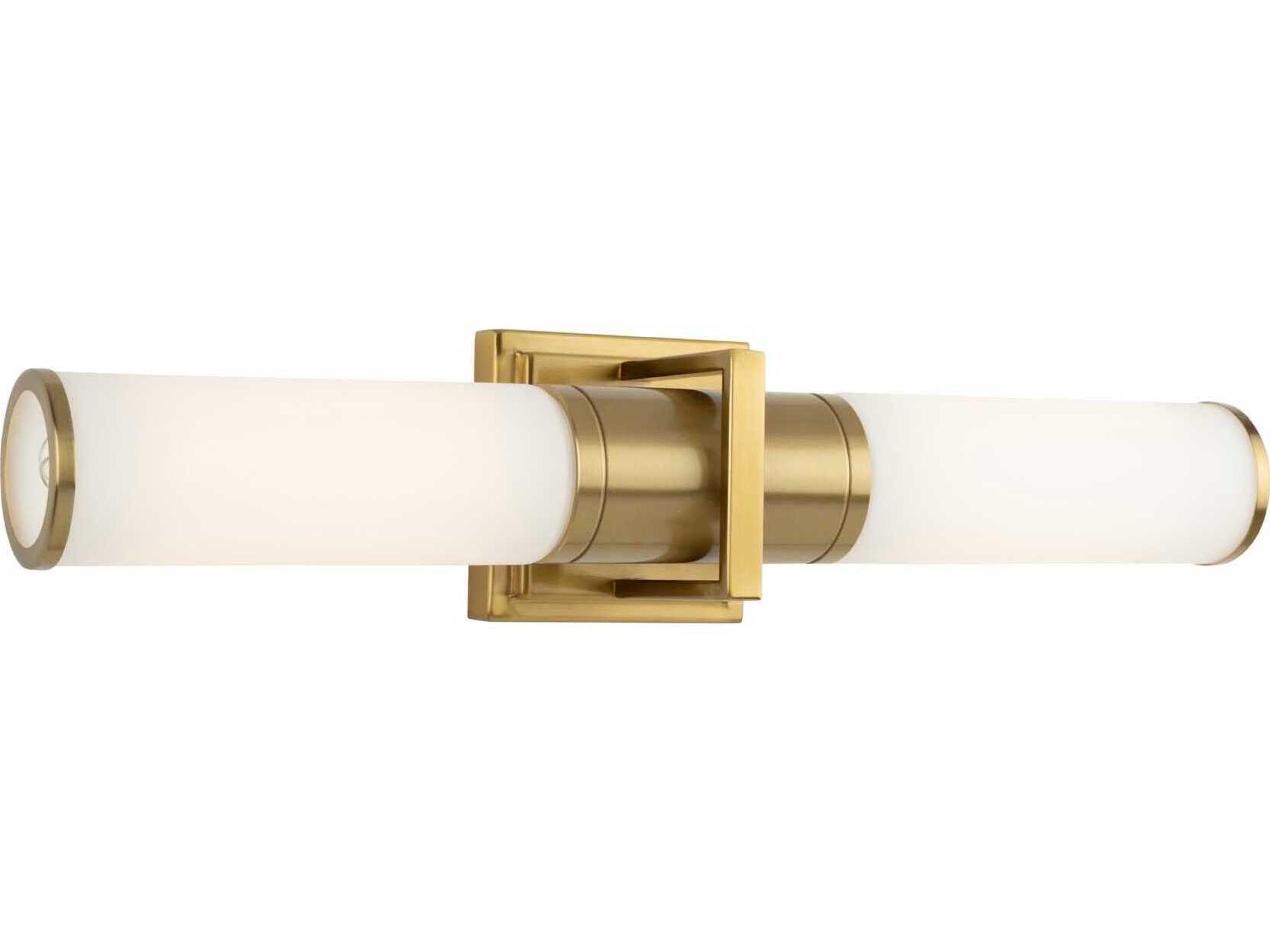 Artcraft Positano 2-Light Brushed Brass Vanity Light