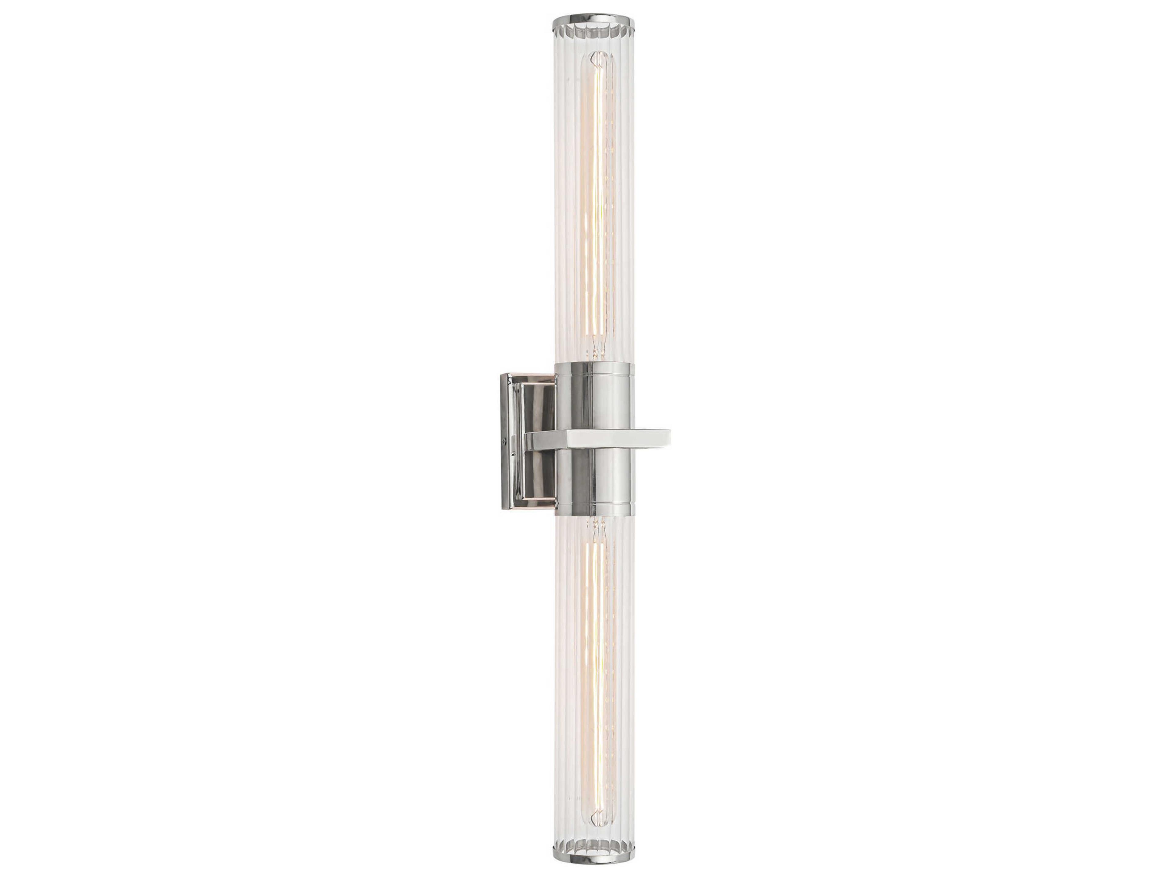 Artcraft Positano 2-Light Polished Nickel Vanity Light