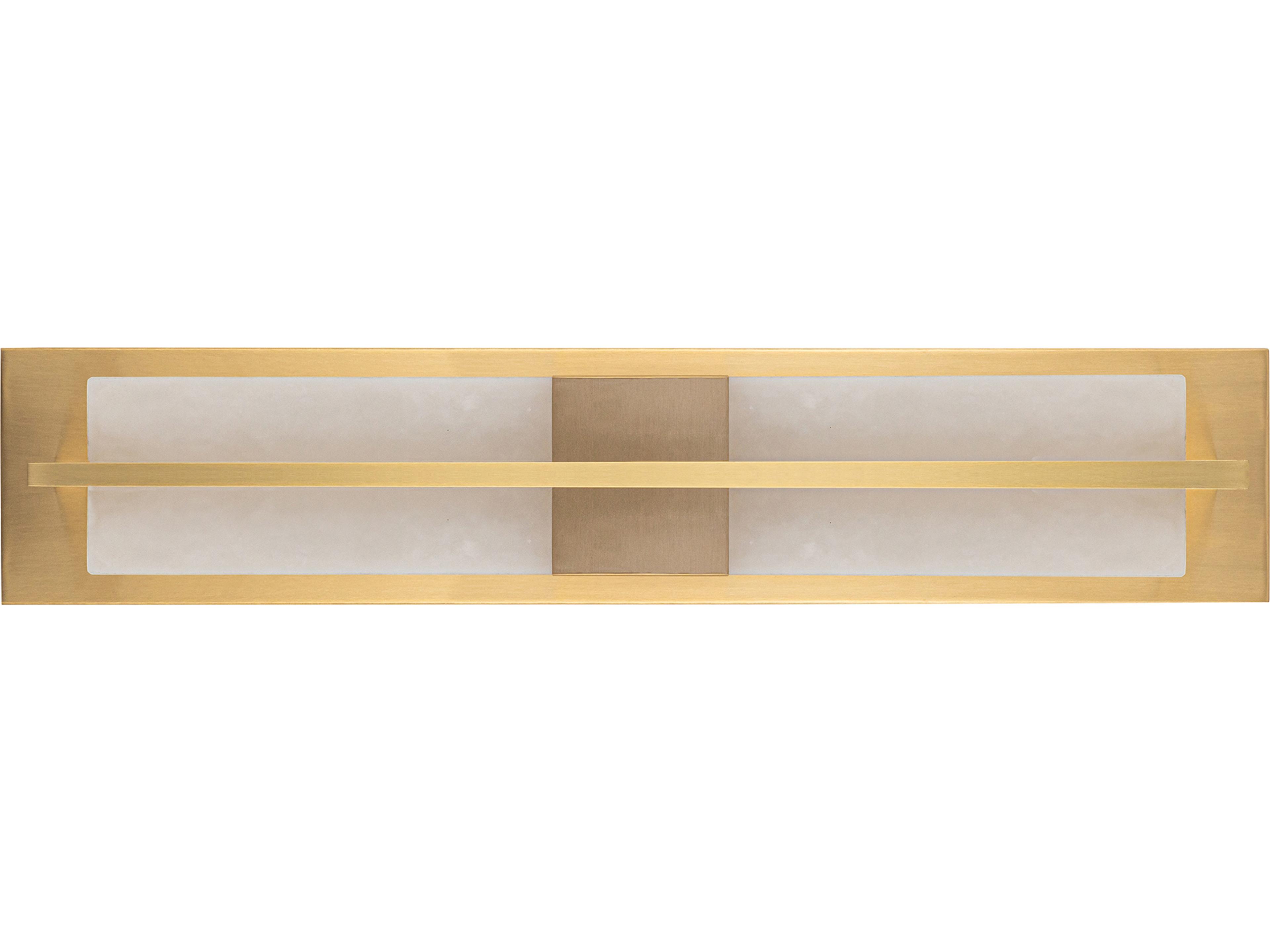 Artcraft Briana Brushed Brass Wall Sconce