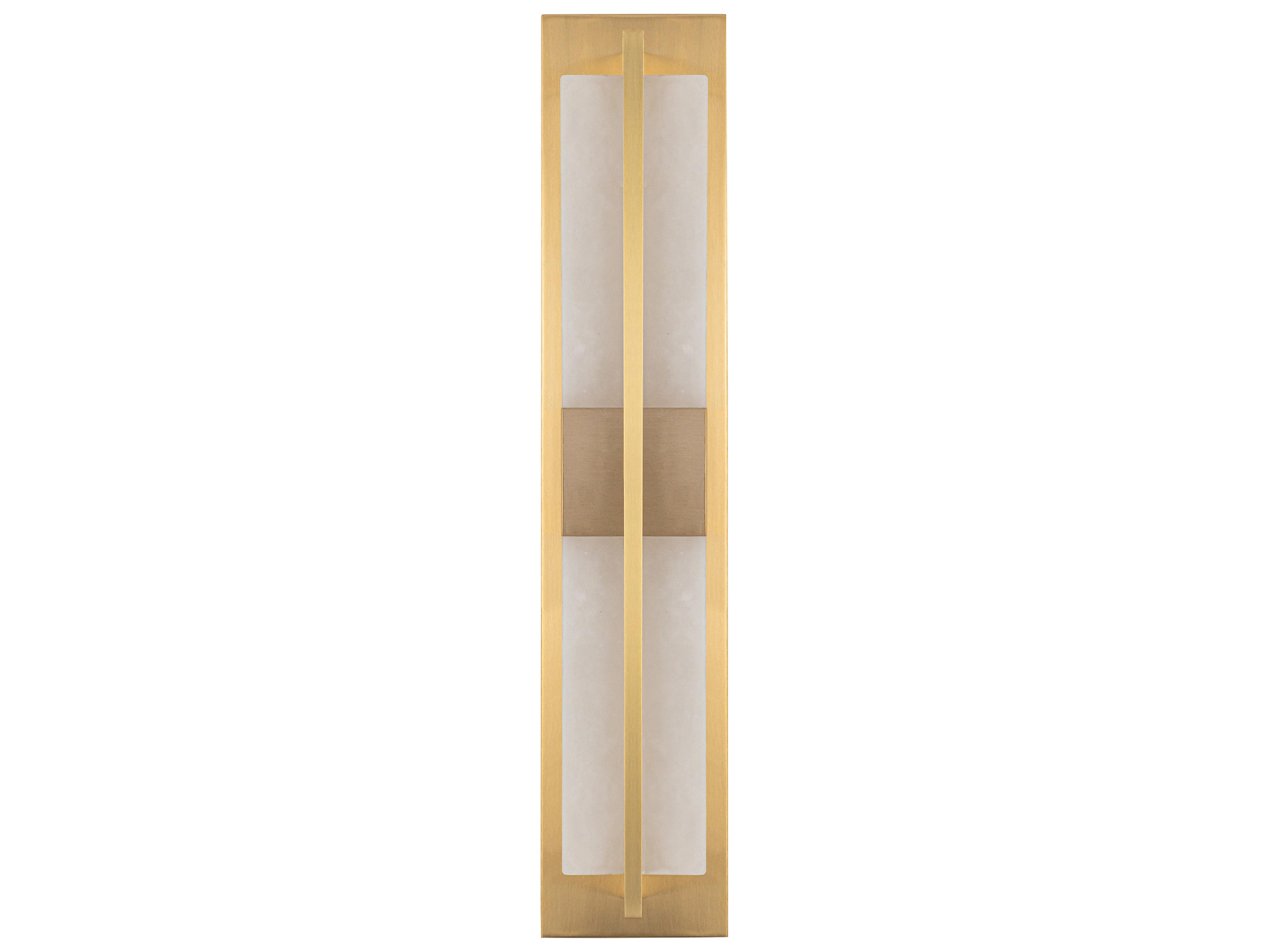 Artcraft Briana Brushed Brass Wall Sconce