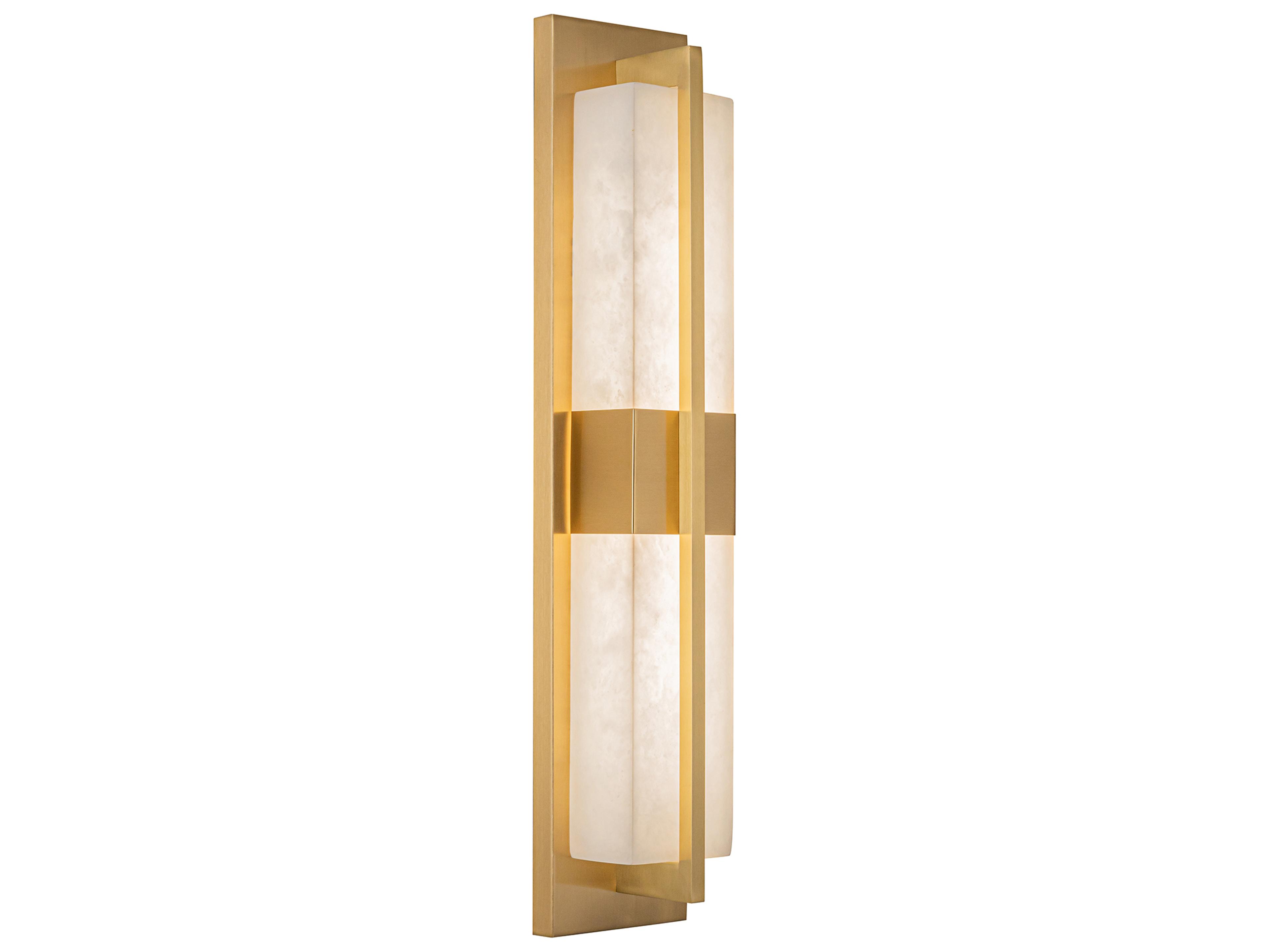Artcraft Briana Brushed Brass Wall Sconce