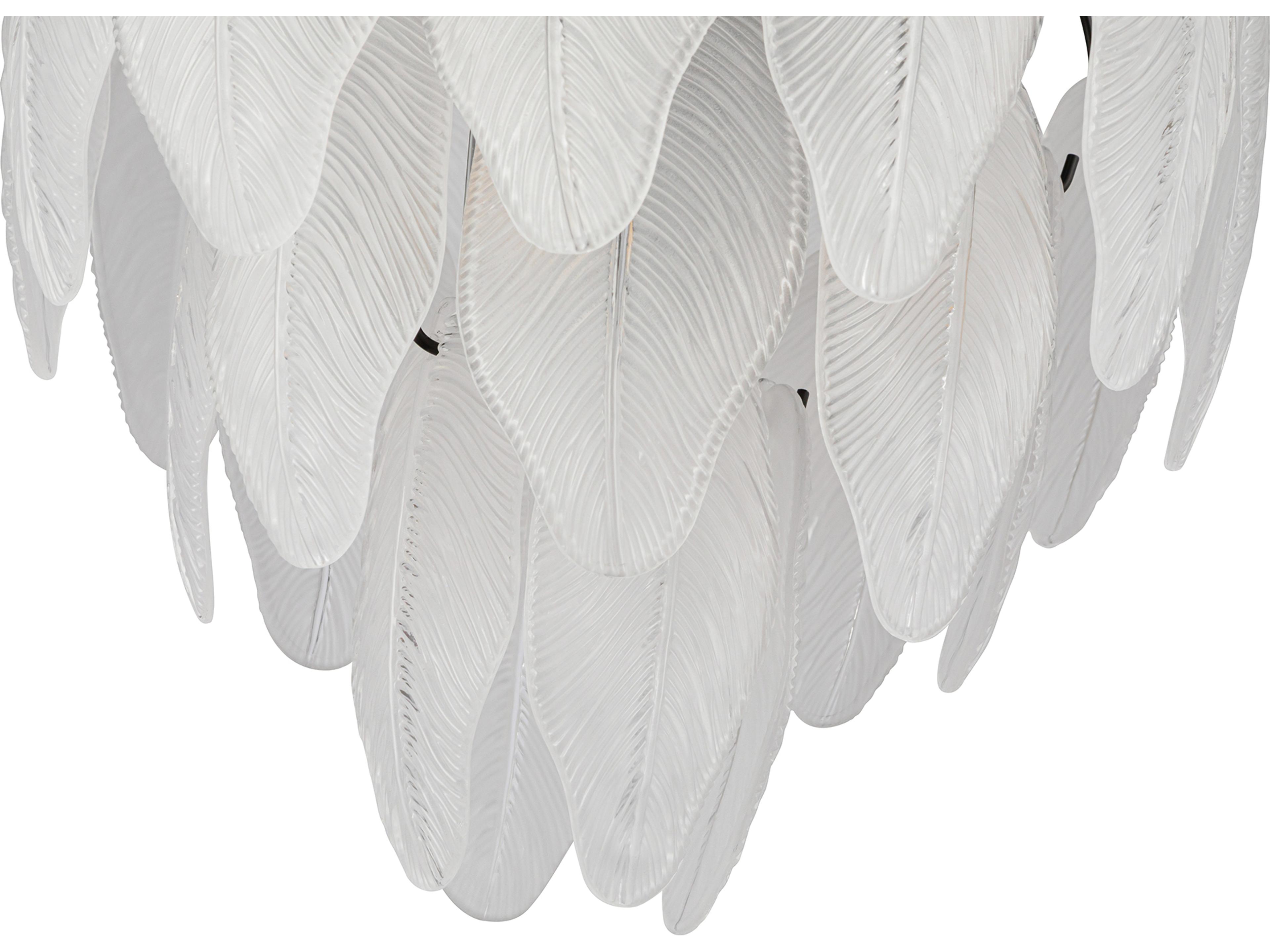 Artcraft Alessia 4-Light Black Semi Flush Mount