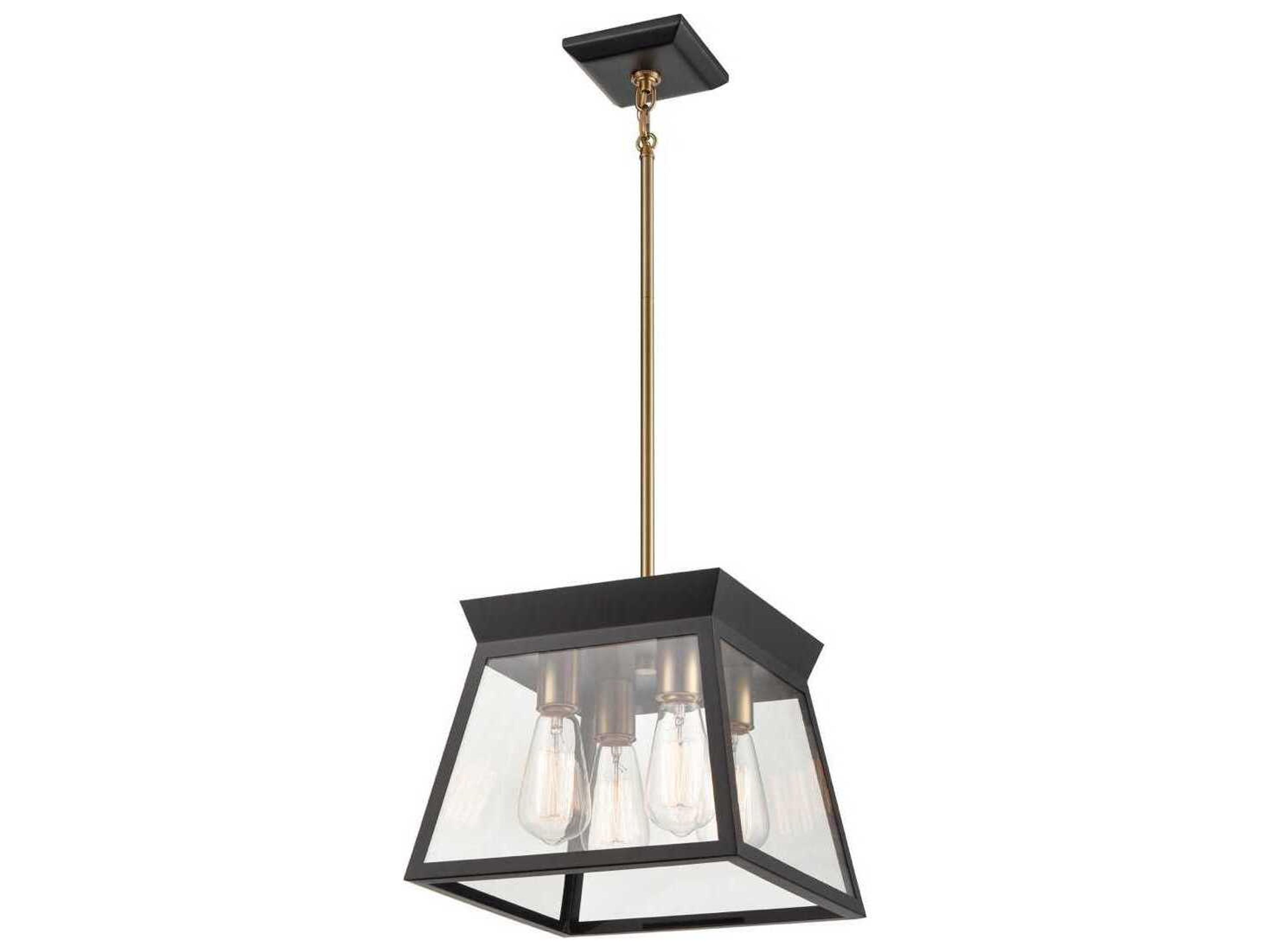 Lucian 4-Light Pendant Chandelier Modern Lantern