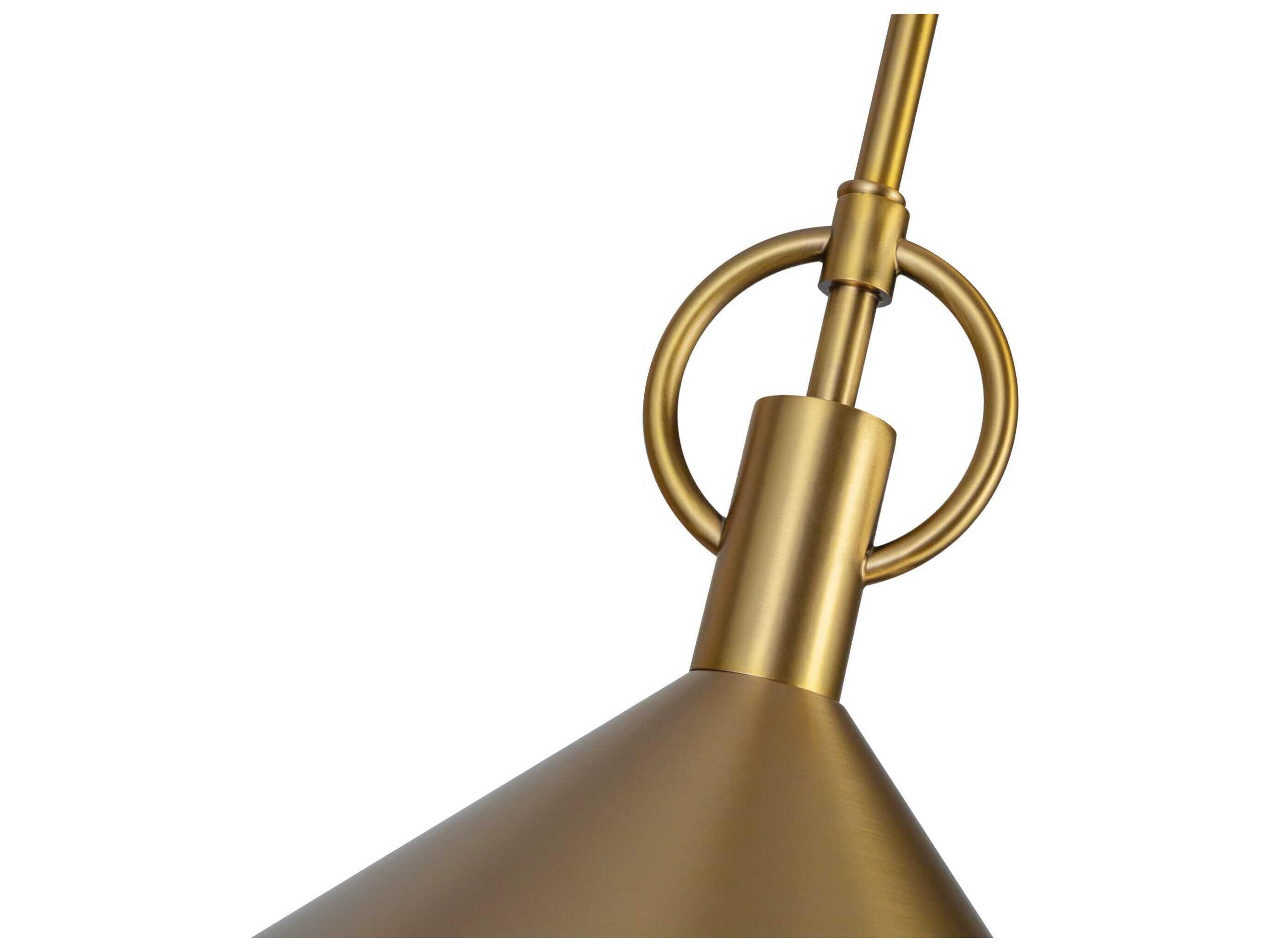 Artcraft Abruzzo 1-Light Brass Mini Pendant