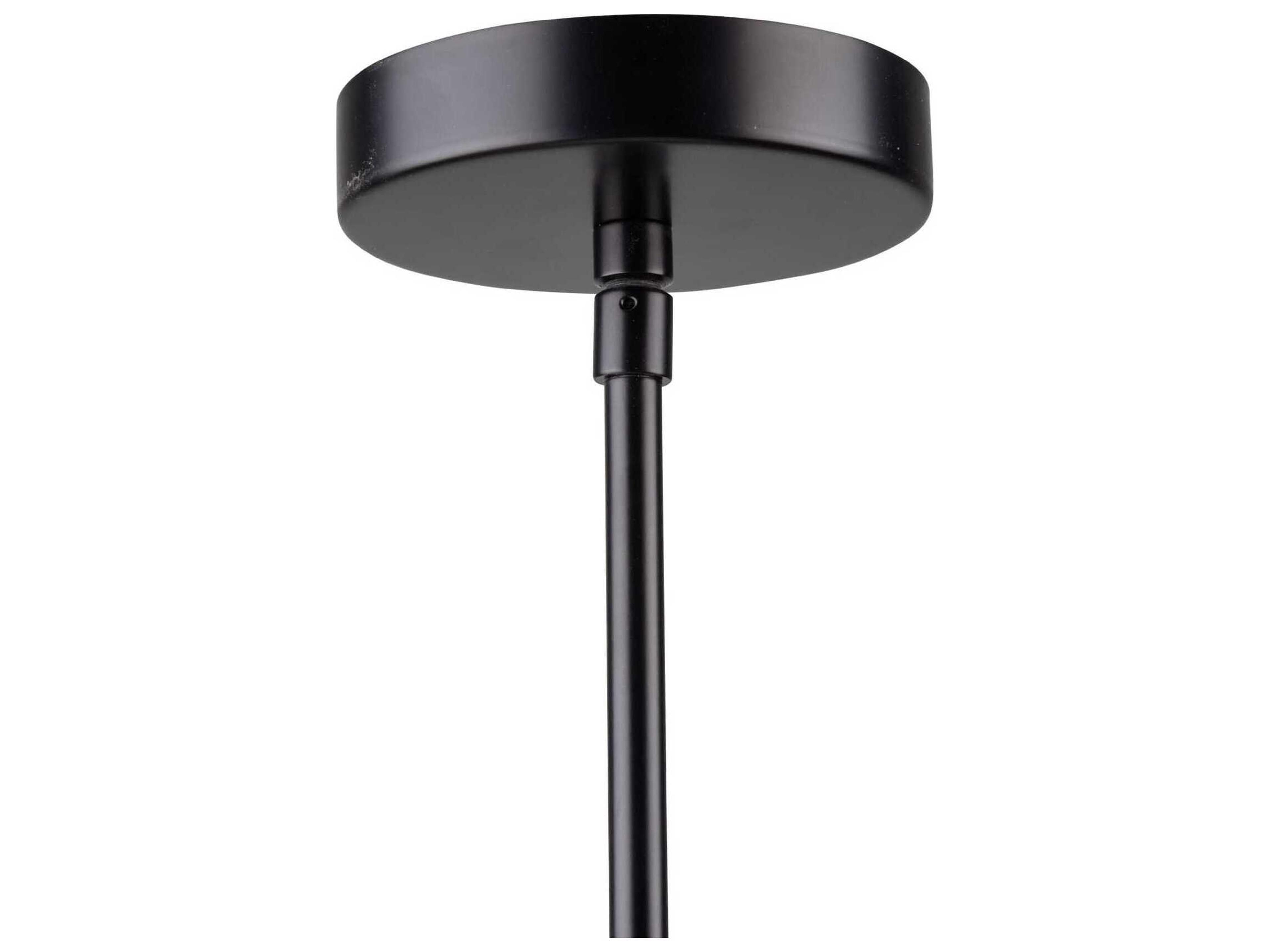 Artcraft Bolla 1-Light Black Globe Mini Pendant