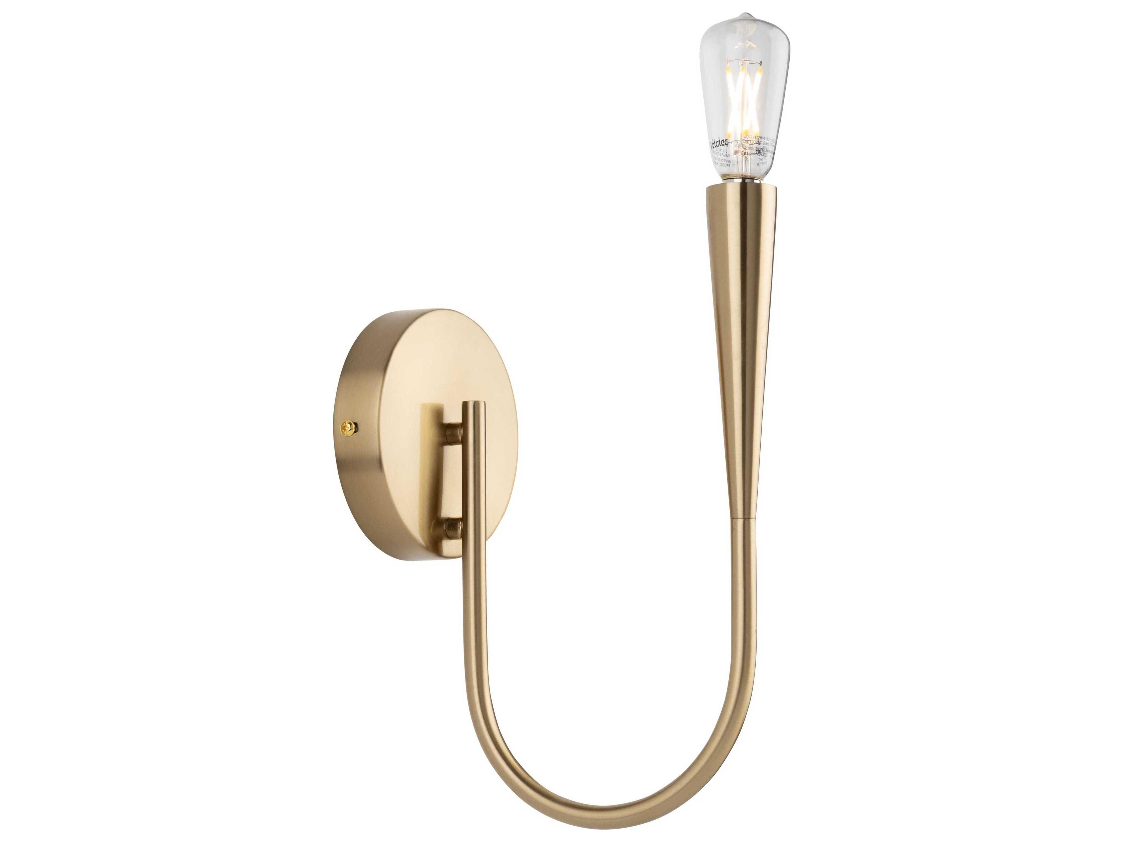 Artcraft Bronte 2-Light Brass Wall Sconce
