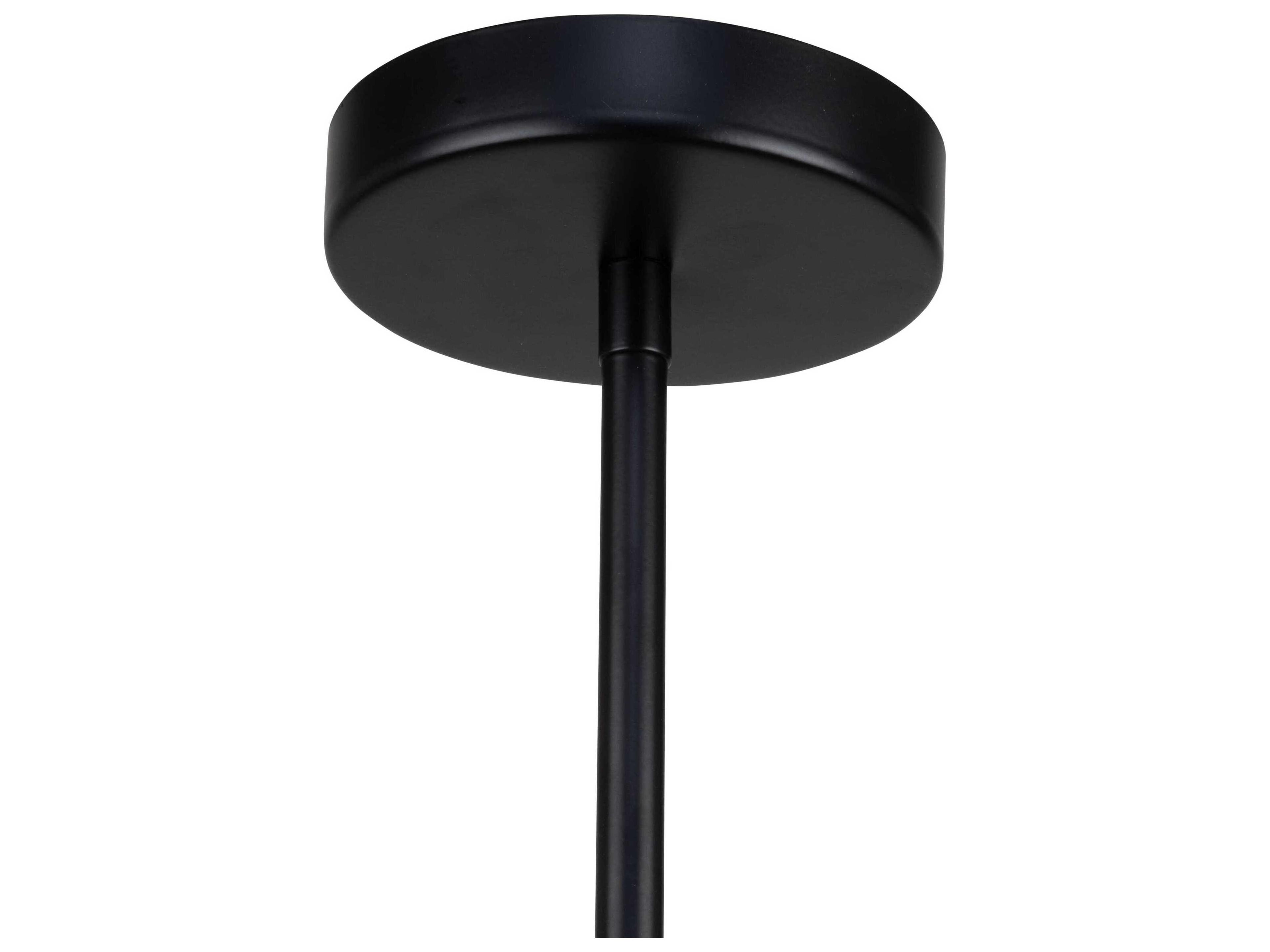 Artcraft Bronte 6-Light Black Chandelier