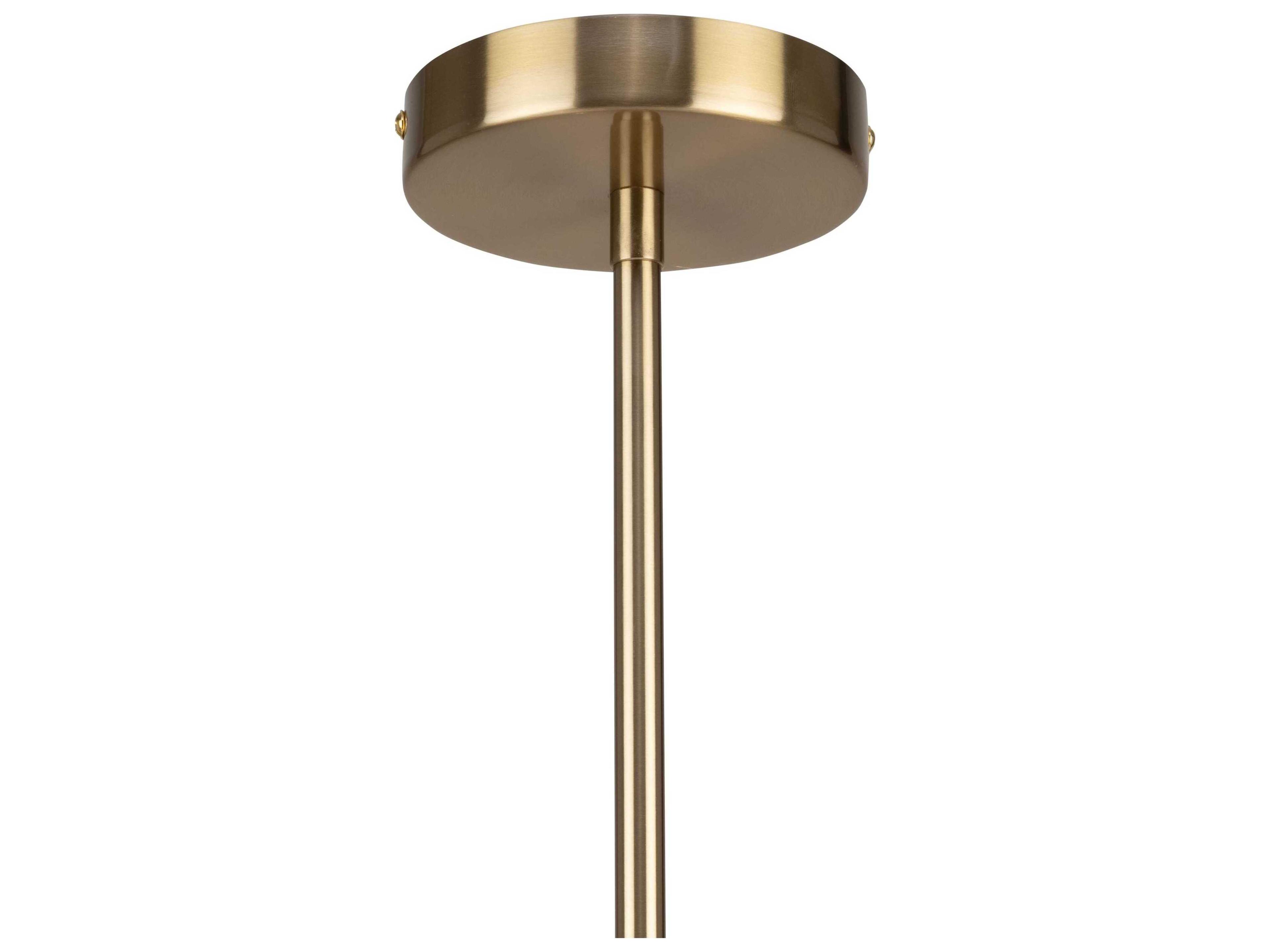 Artcraft Bronte 9-Light Brass Chandelier