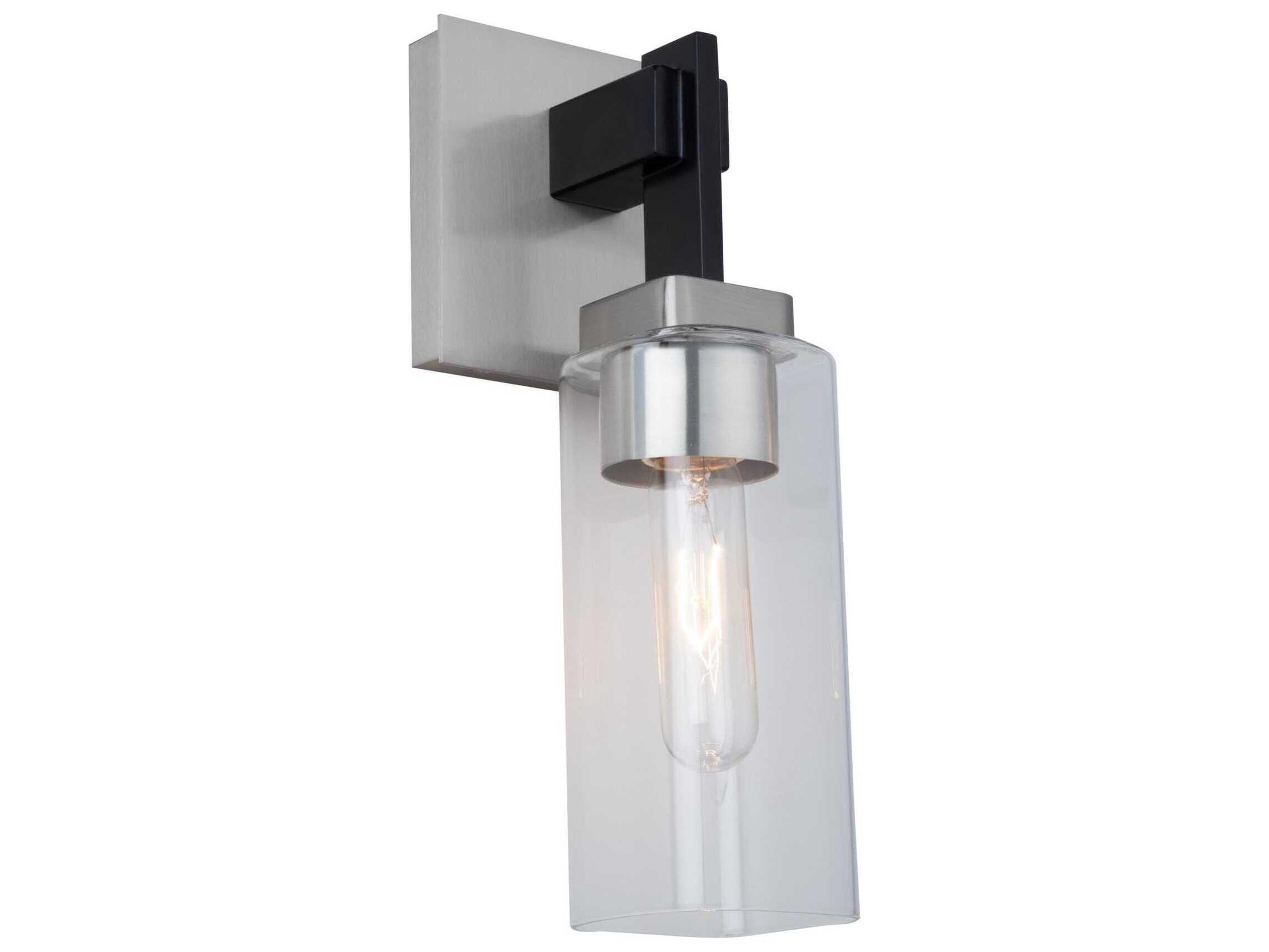 Artcraft Arlington 1-Light Satin Nickel Wall Sconce