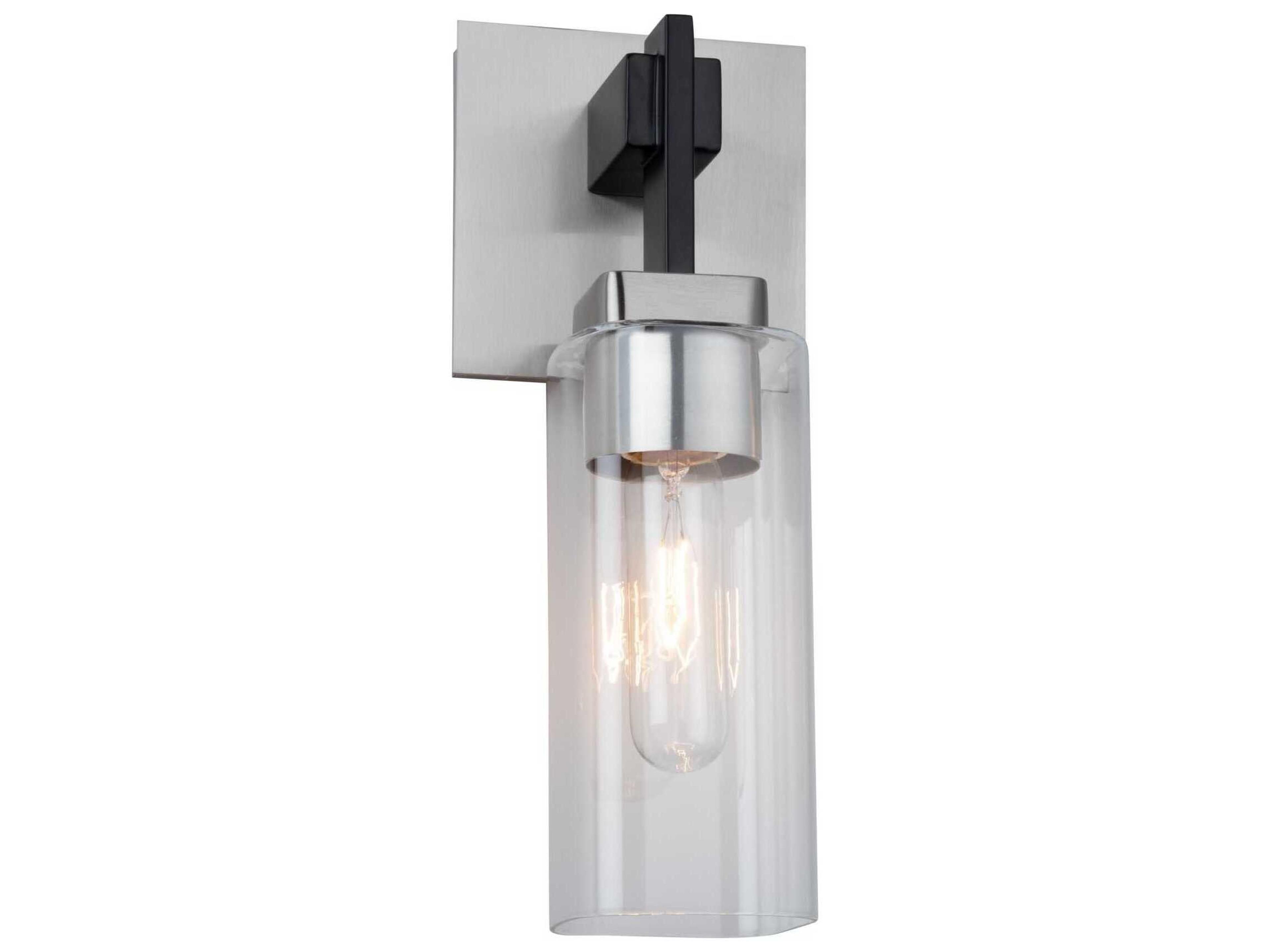 Artcraft Arlington 1-Light Satin Nickel Wall Sconce