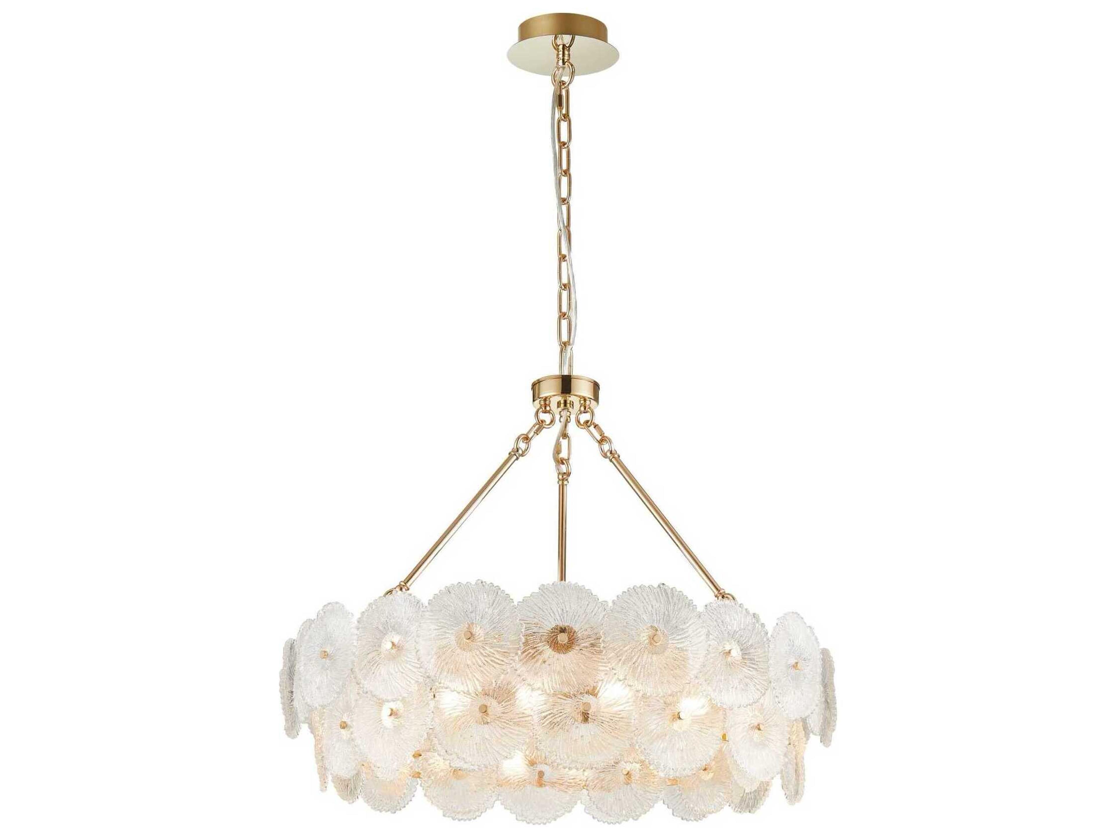 Bloom 18-Light Chandelier in Brass
