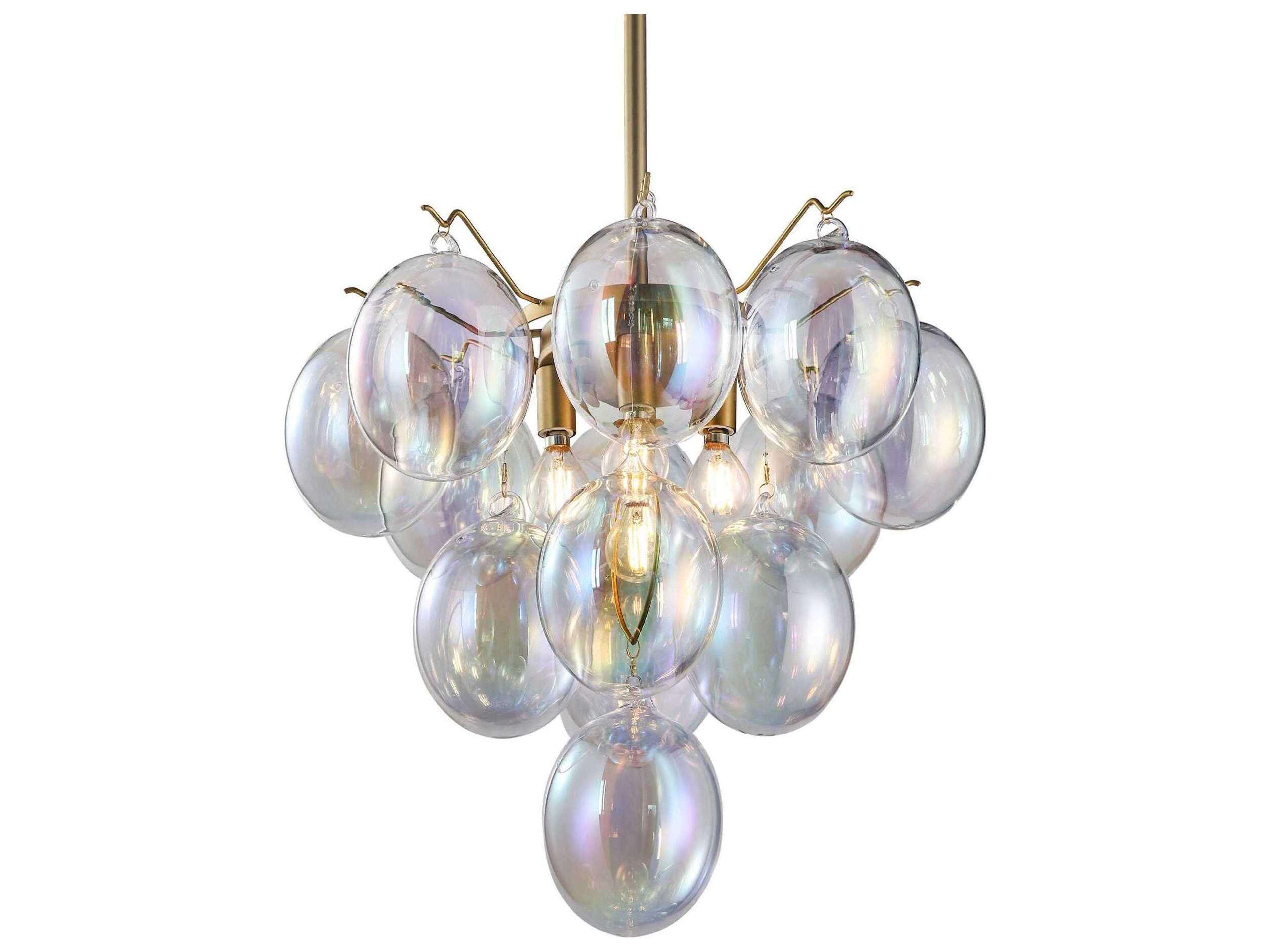 Artcraft Globo 5-Light Brass Chandelier
