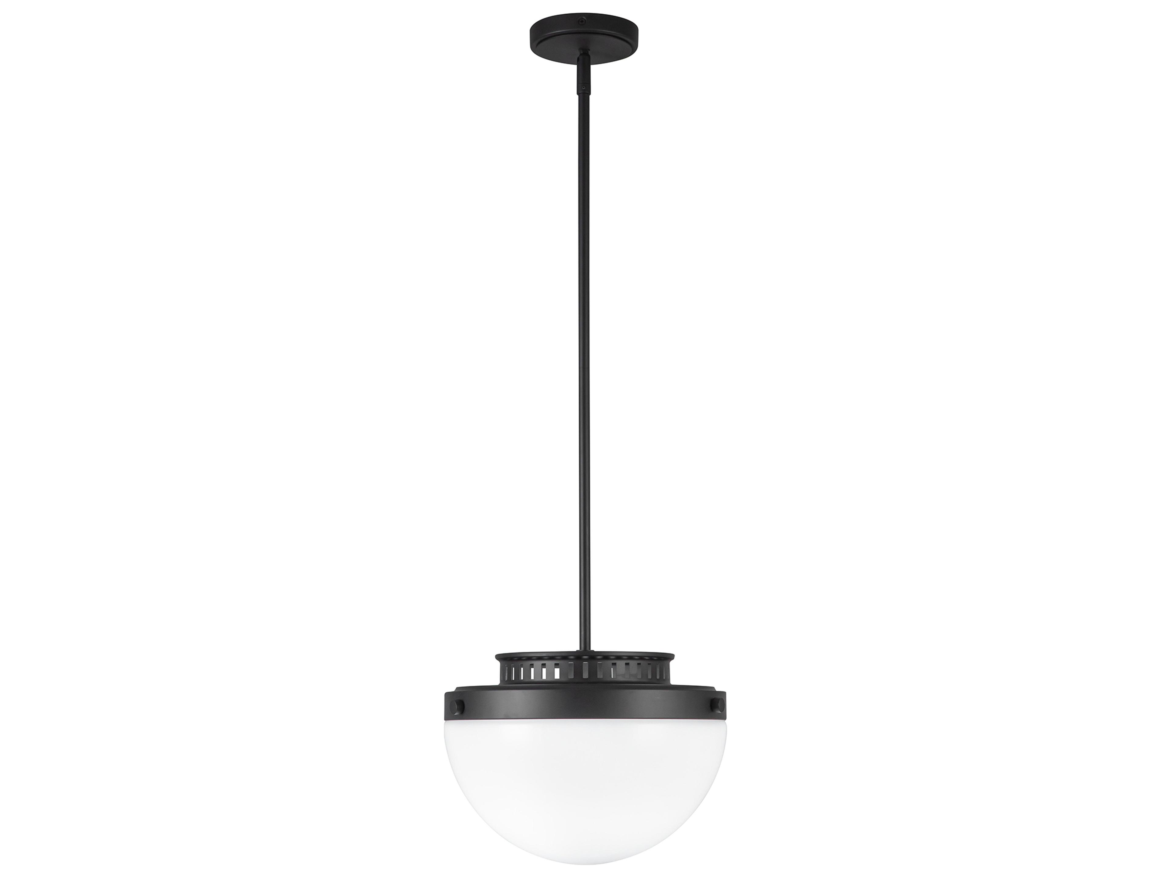 Dahlia Pendant Light Black Contemporary