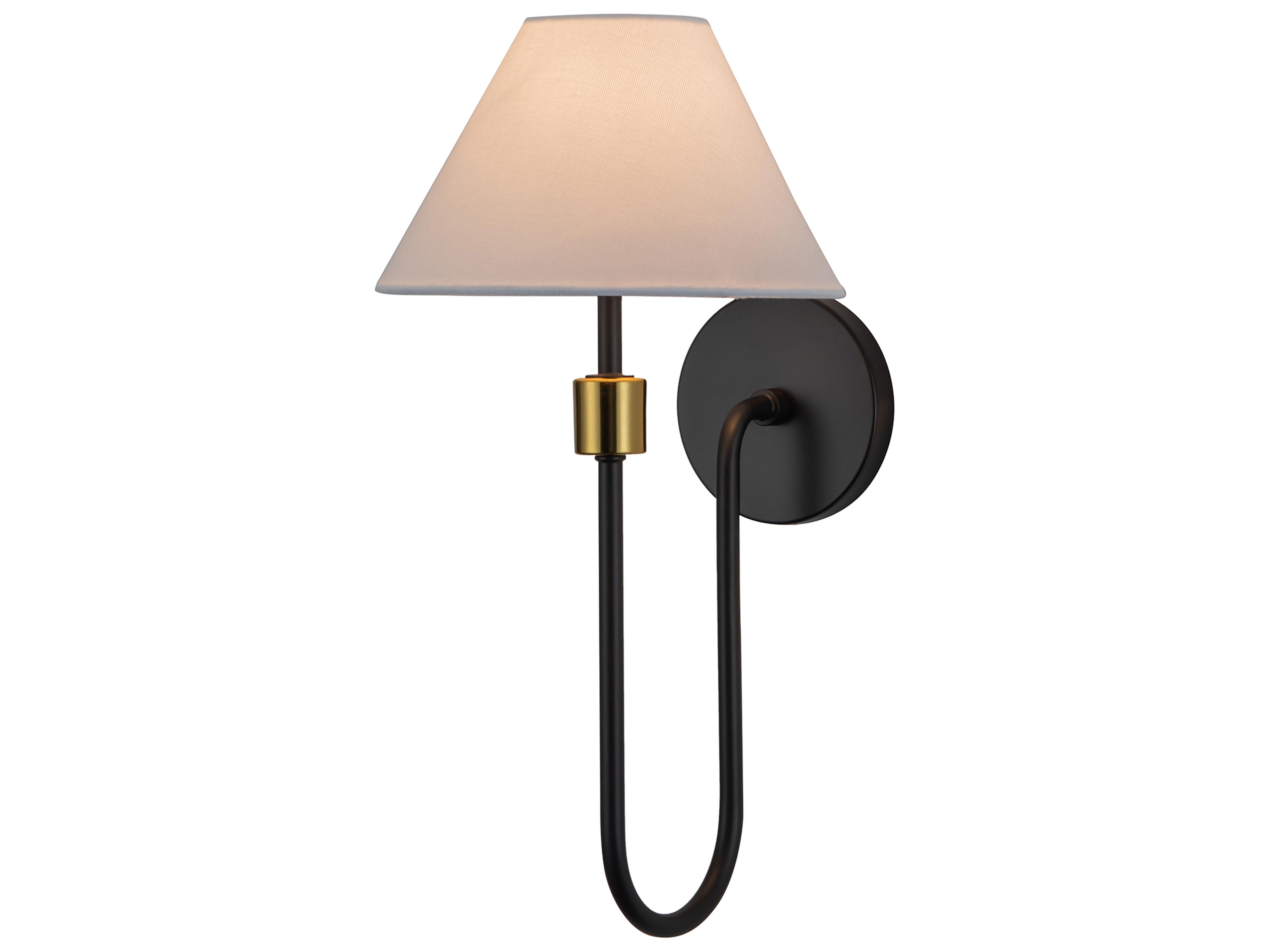 Artcraft Providence 1-Light Black Wall Sconce