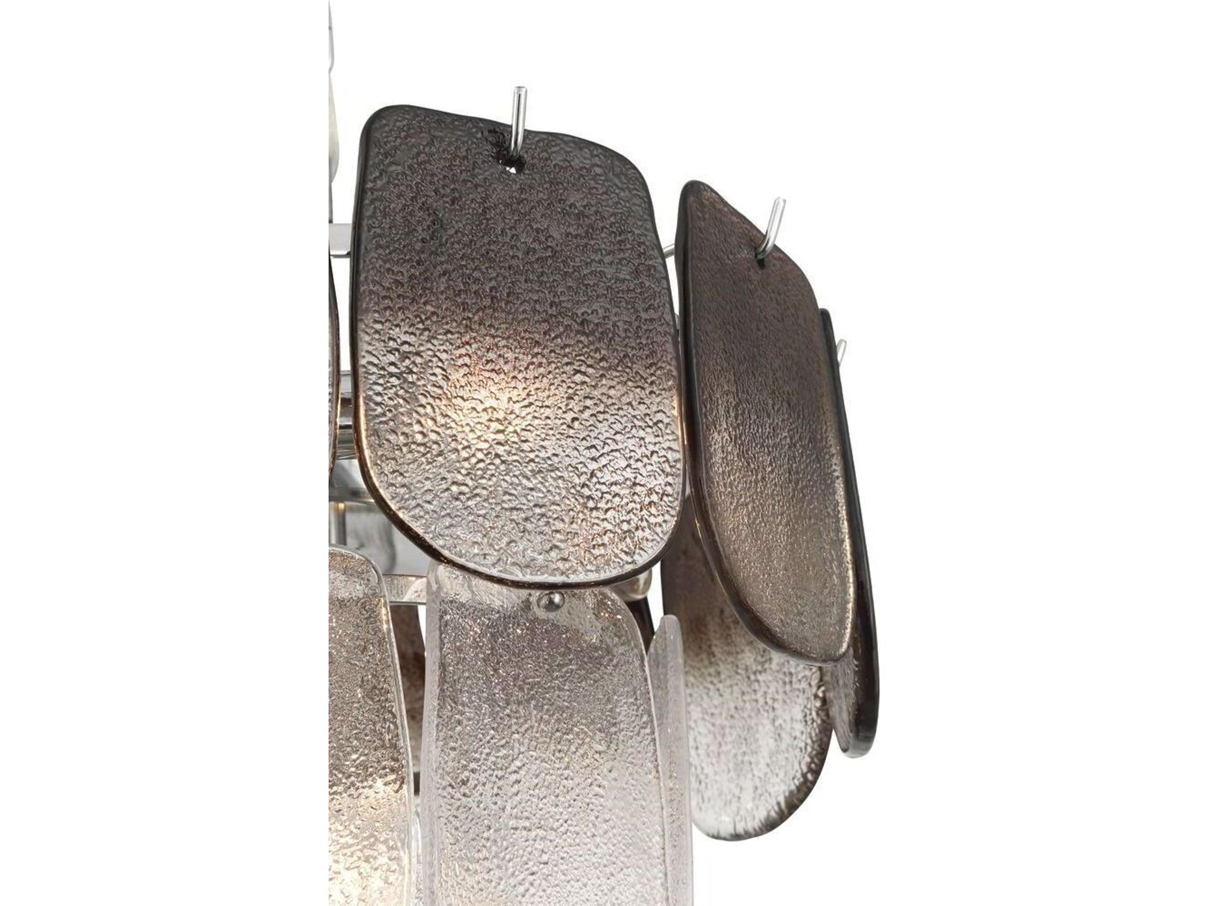 Artcraft Bianca 5 - Light Polished Nickel Steel Pendant