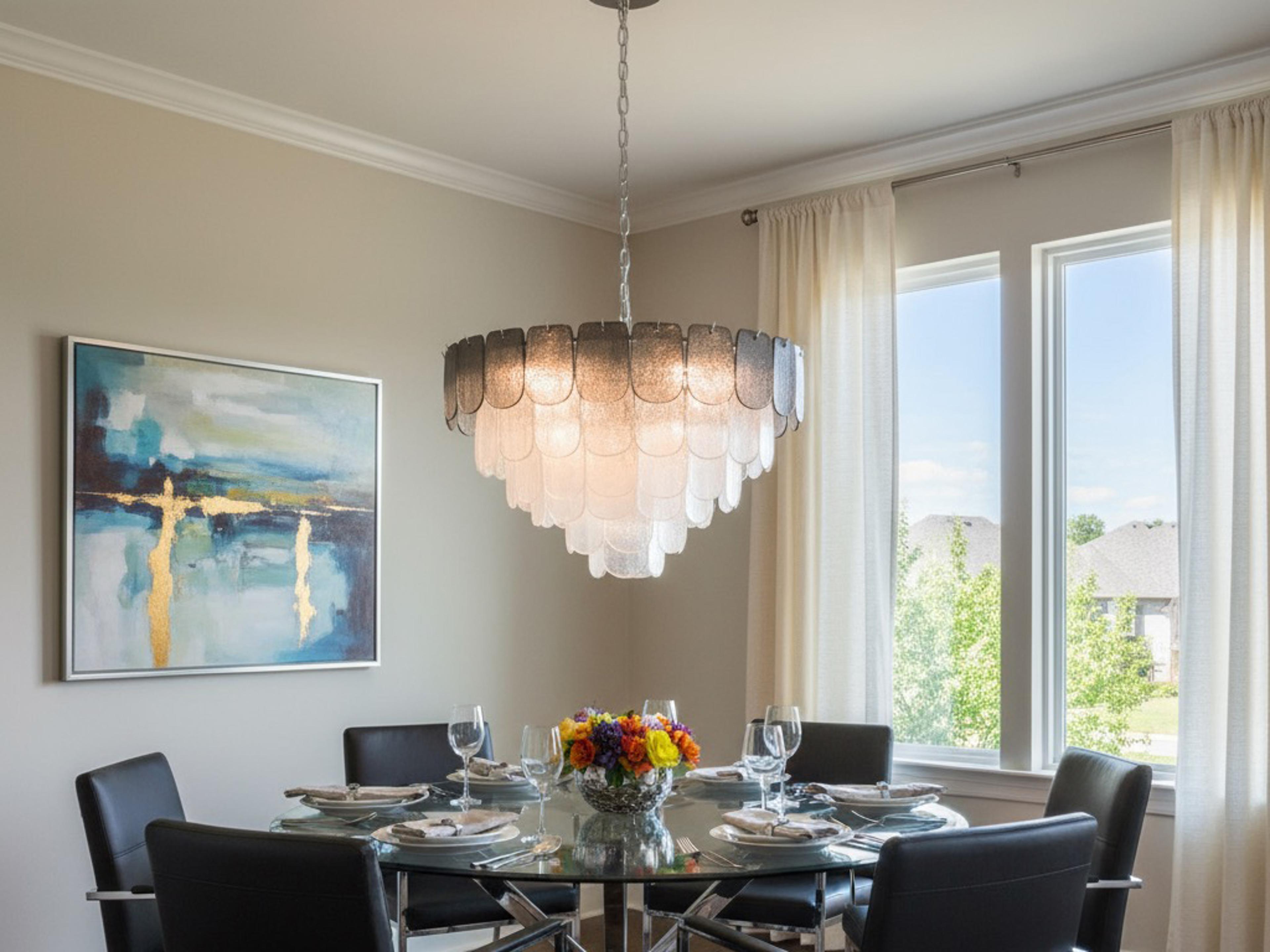 Artcraft Bianca 19-Light Polished Nickel Crystalline Smoke Chandelier