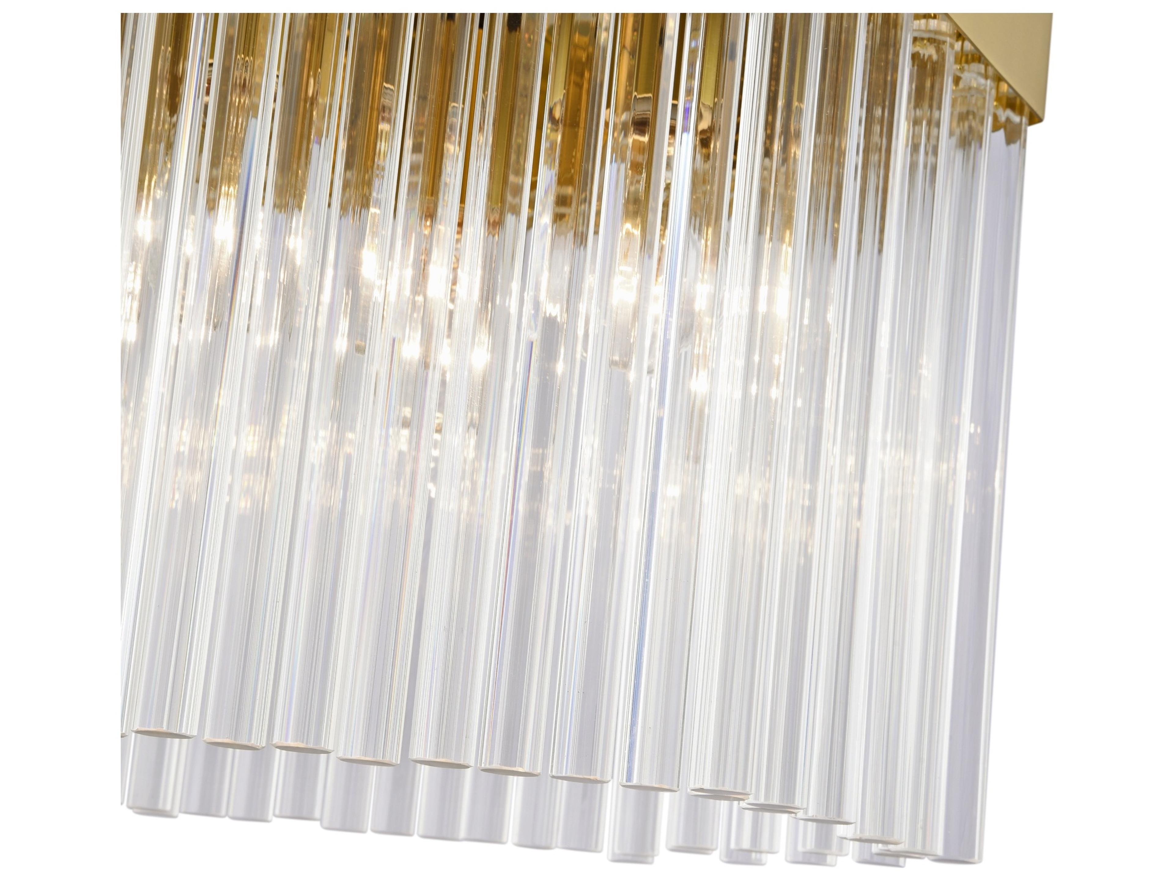 Artcraft Emma 3-Light Brushed Brass Pendant