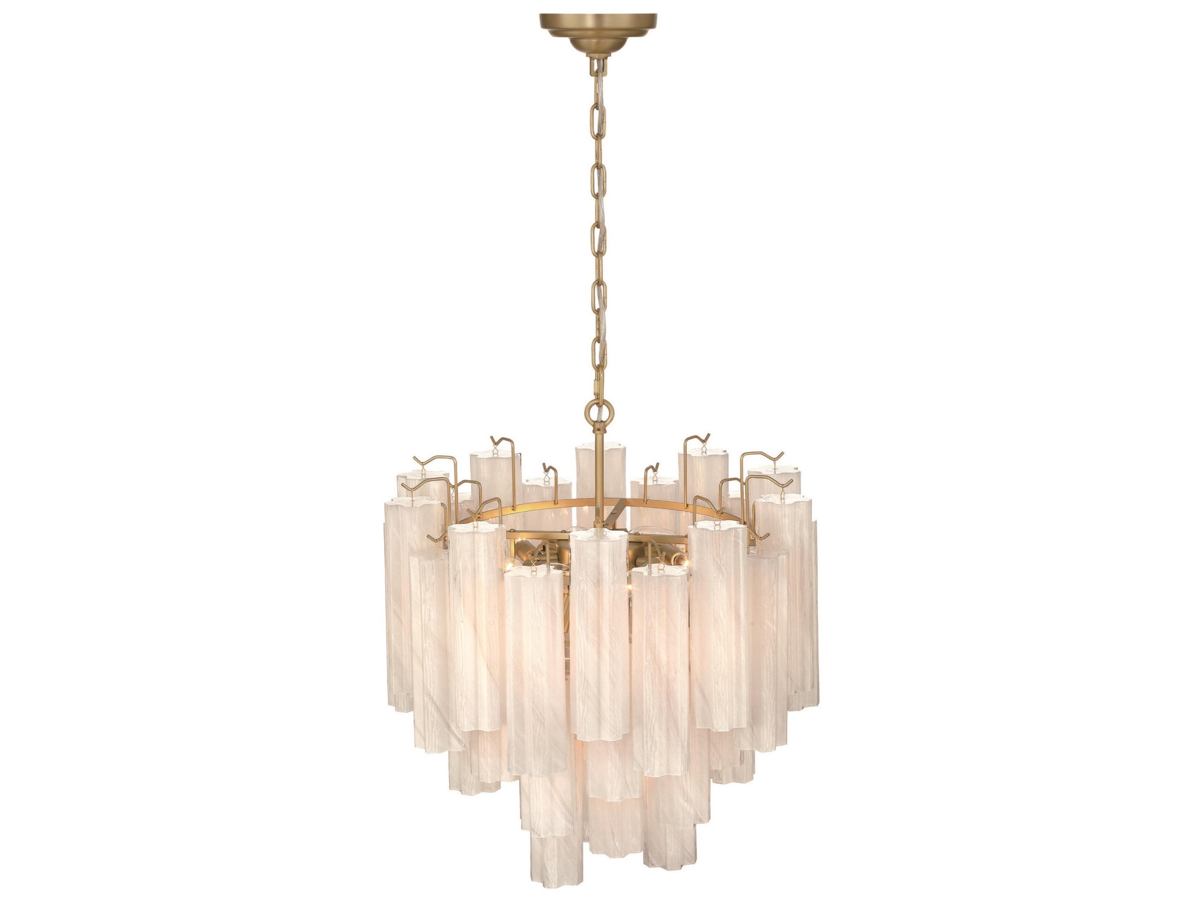 Artcraft Sophia 11-Lights Brushed Brass Chandelier