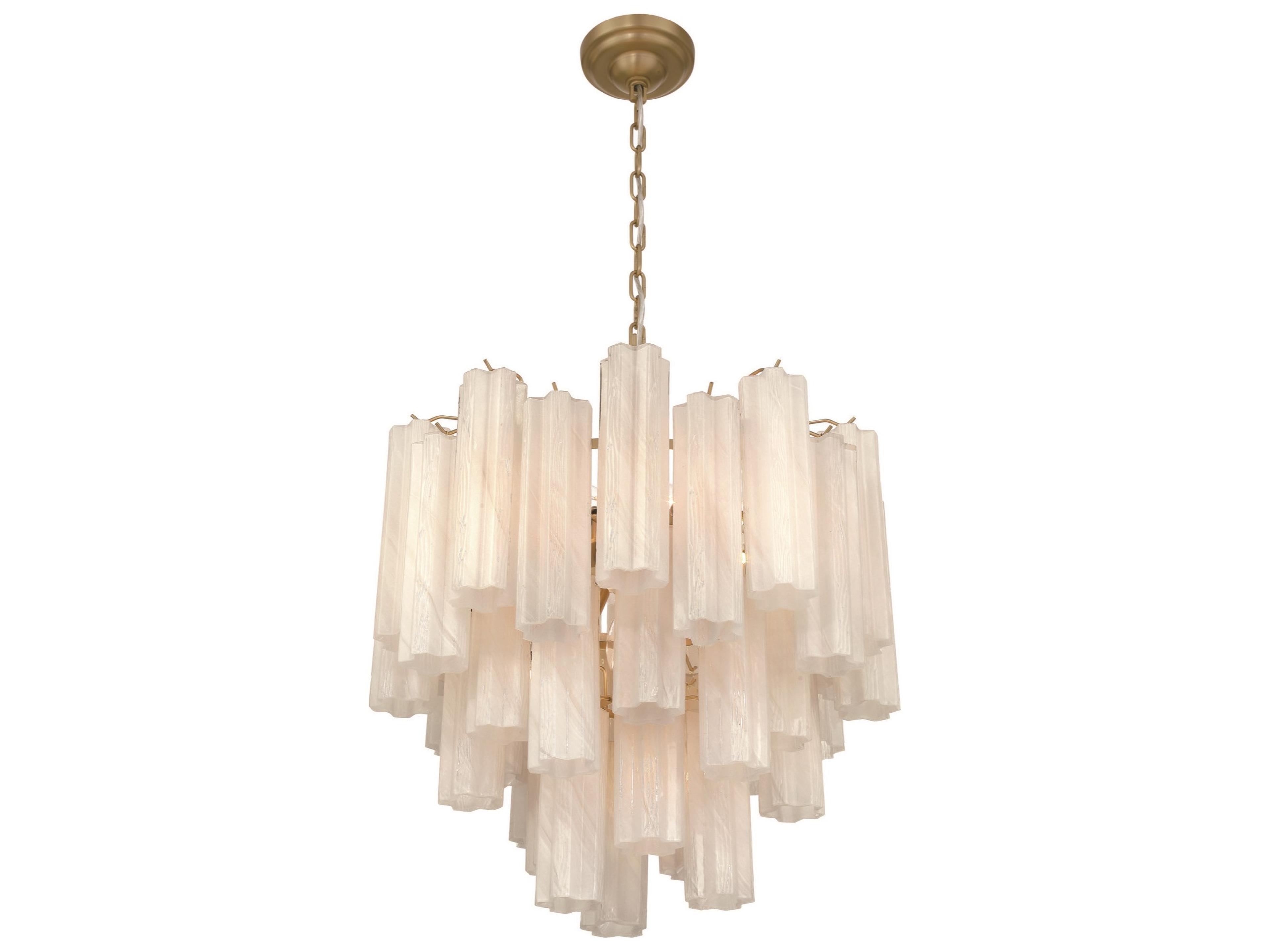 Artcraft Sophia 11-Lights Brushed Brass Chandelier