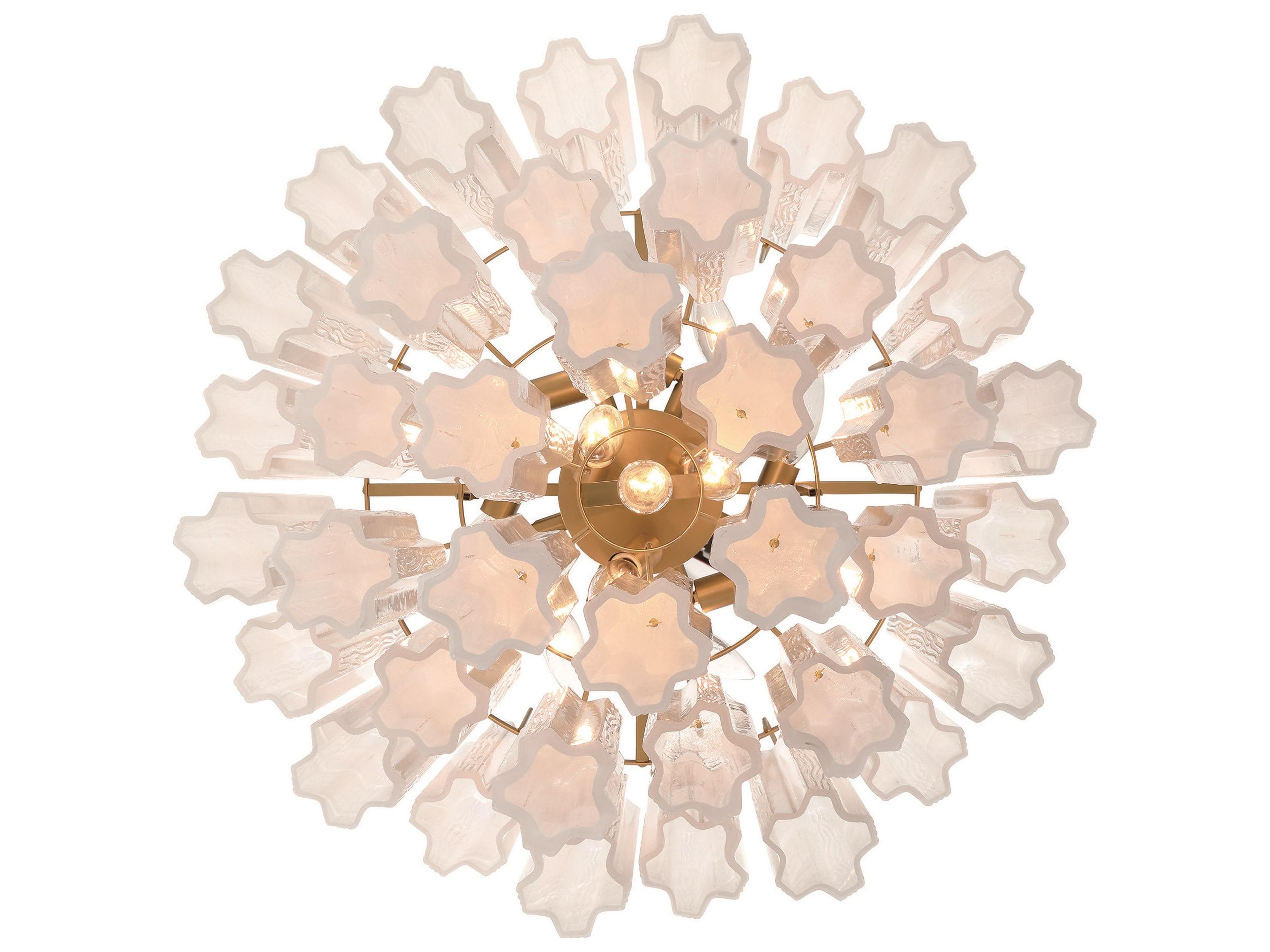 Artcraft Sophia 11-Lights Brushed Brass Chandelier