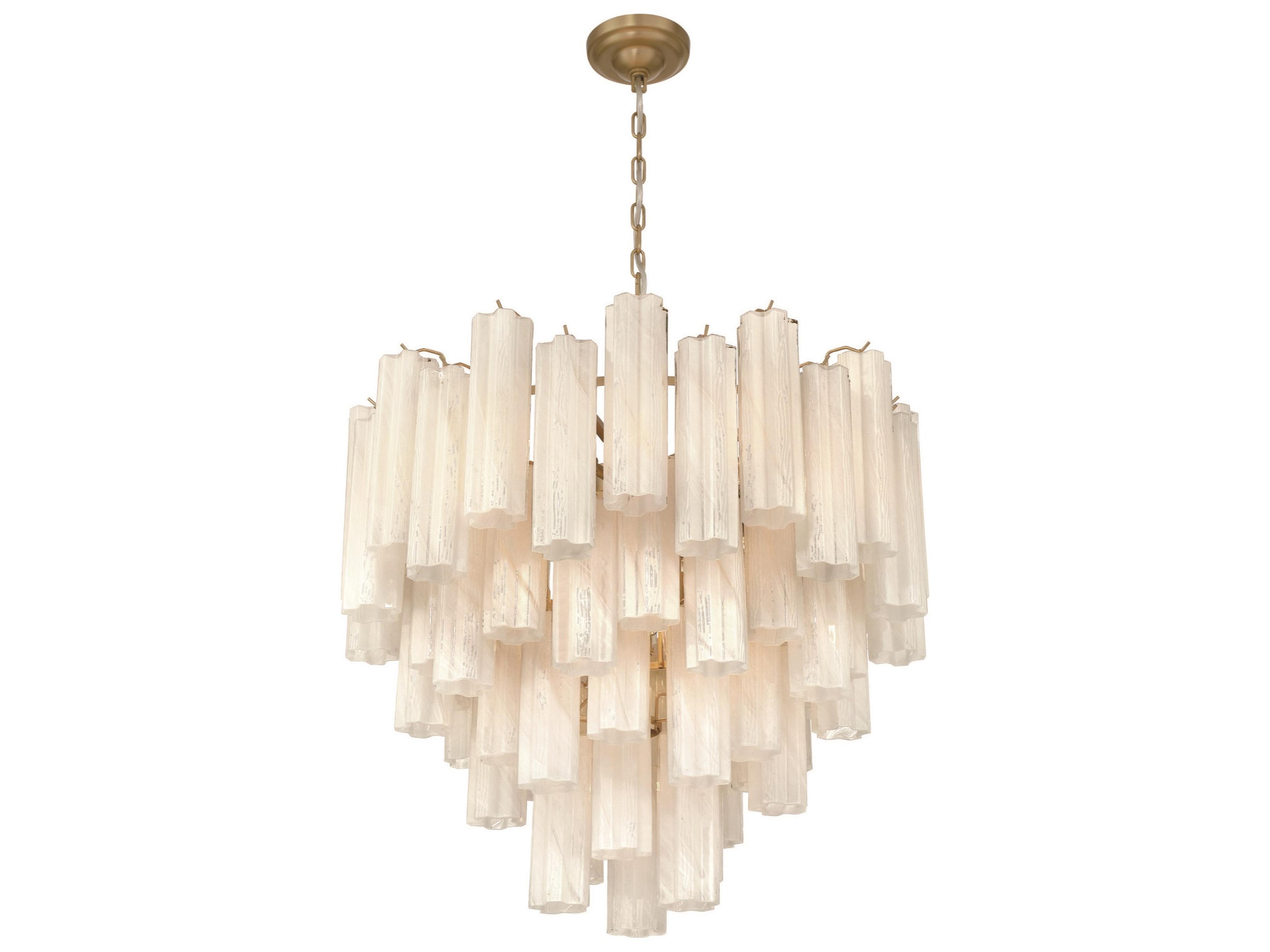 Artcraft Sophia 16-Lights Brushed Brass Chandelier