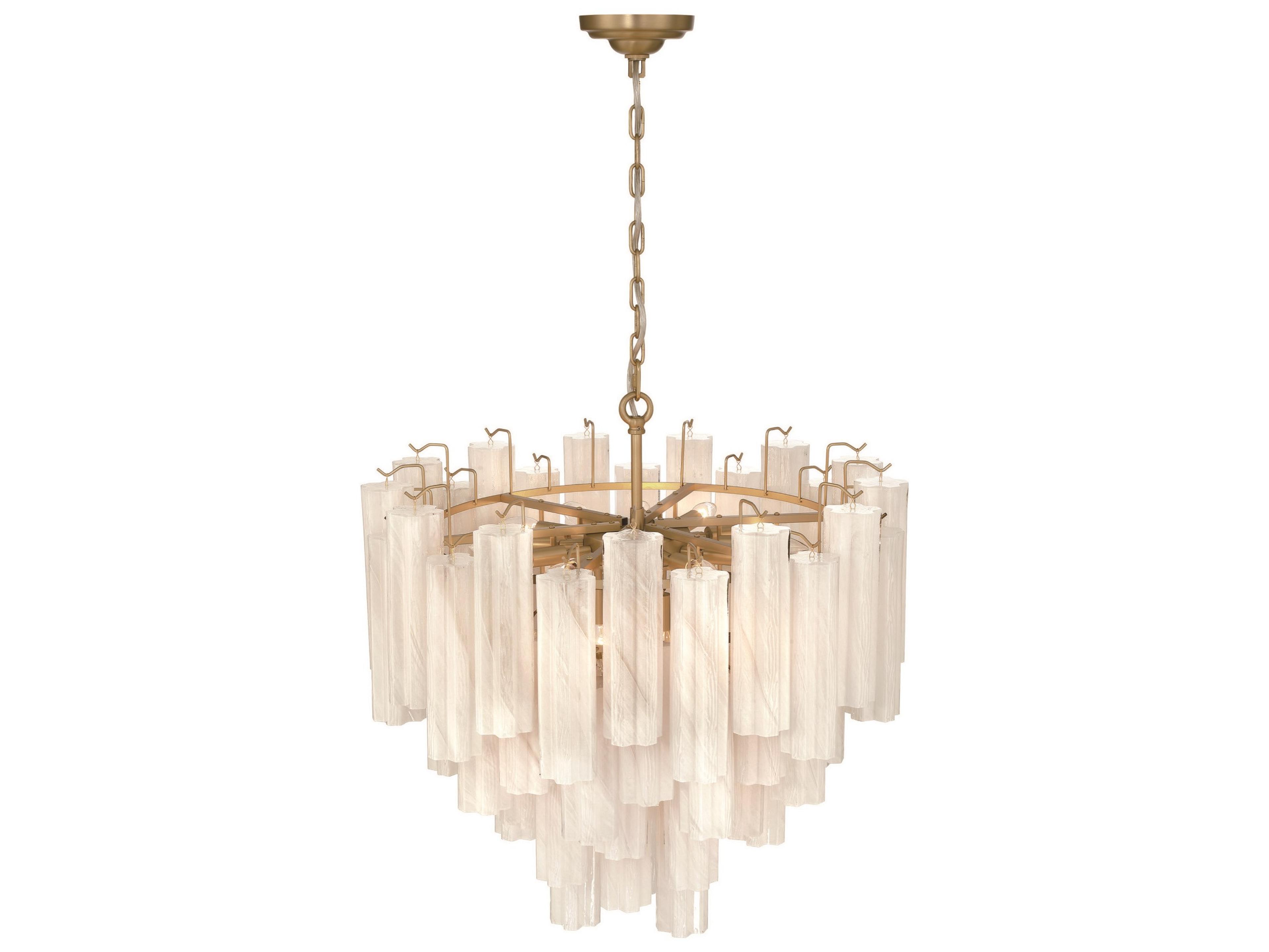 Artcraft Sophia 16-Lights Brushed Brass Chandelier