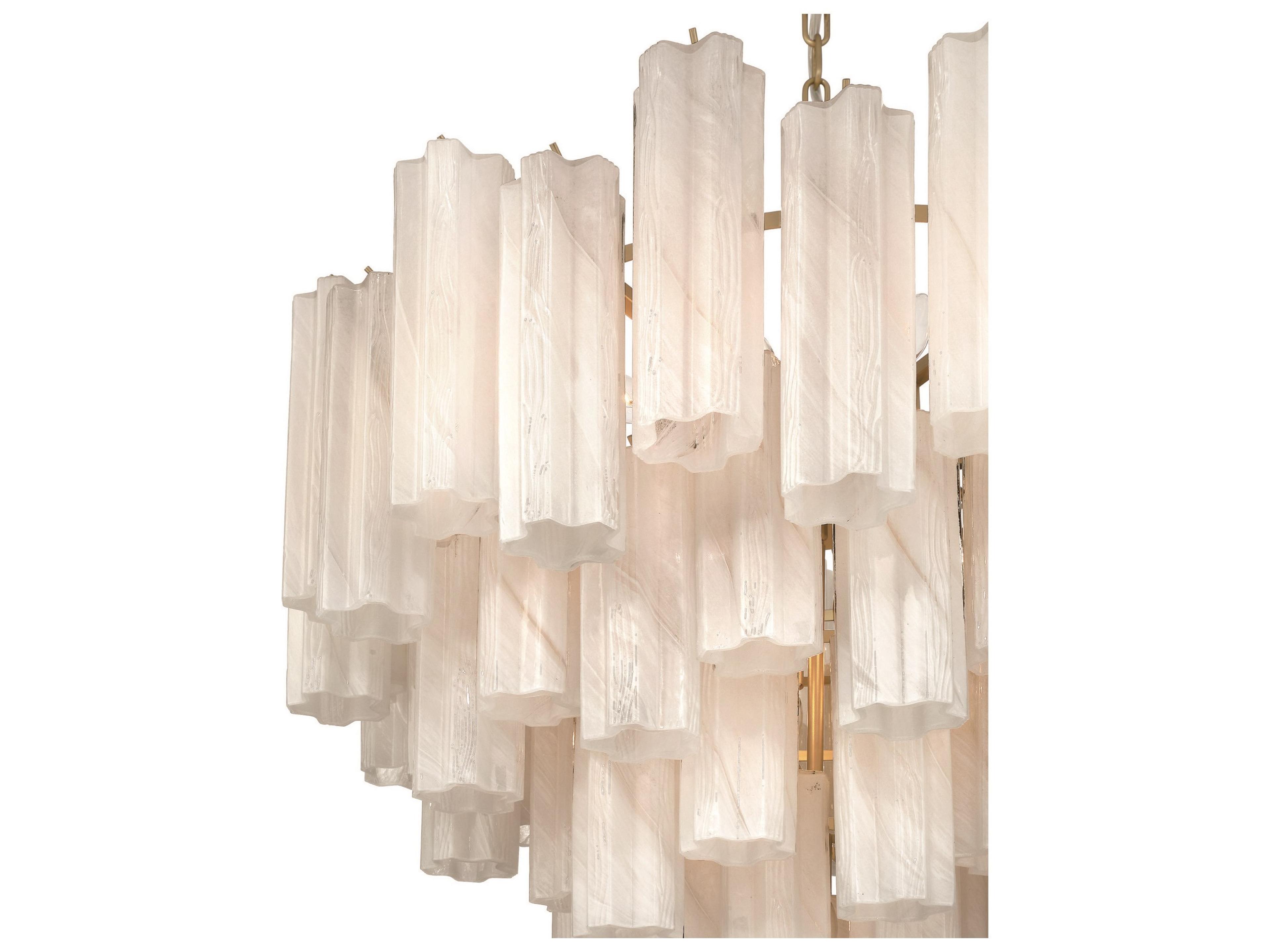 Artcraft Sophia 16-Lights Brushed Brass Chandelier
