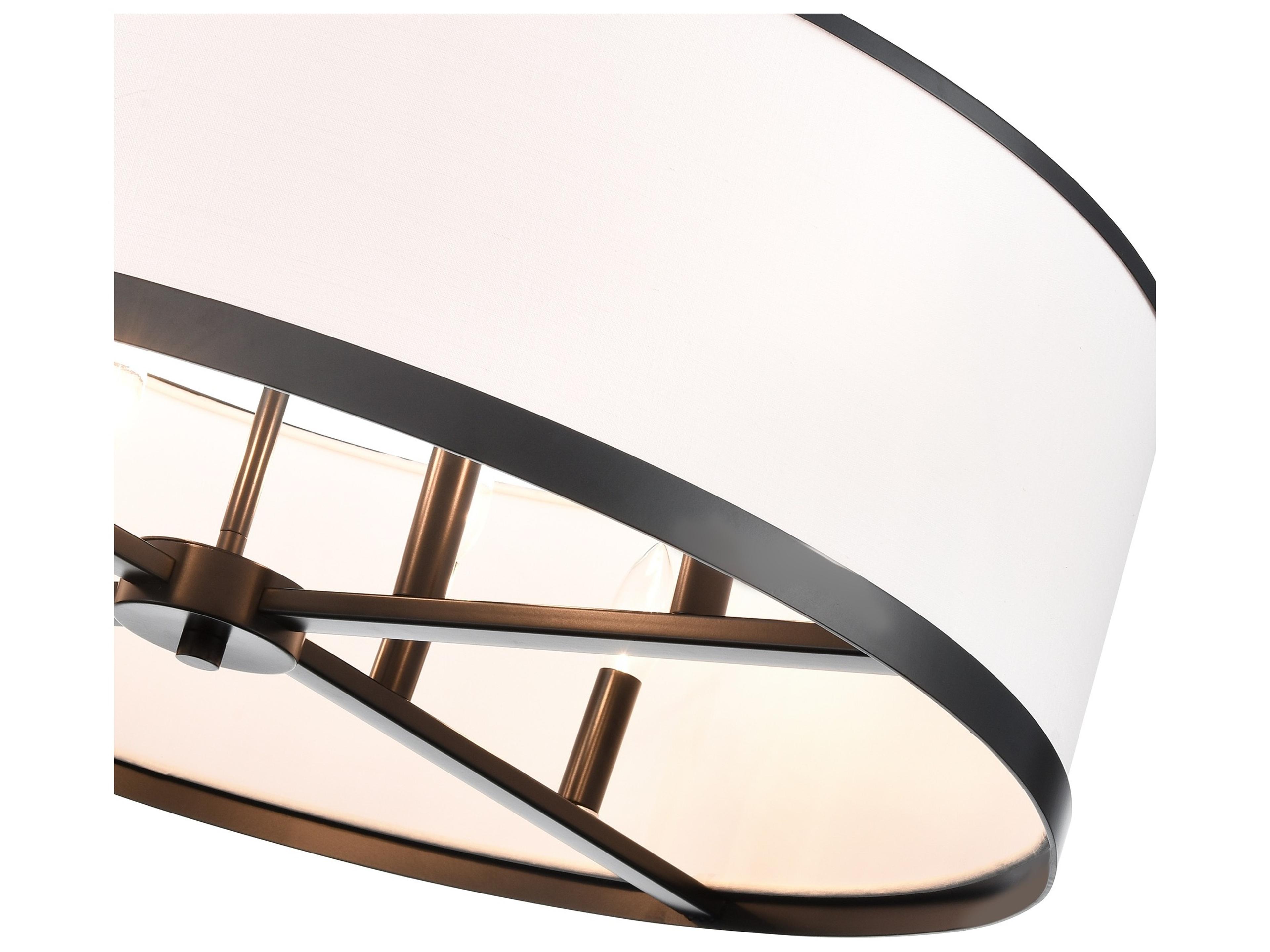 Artcraft High Street 8-Light Black Pendant