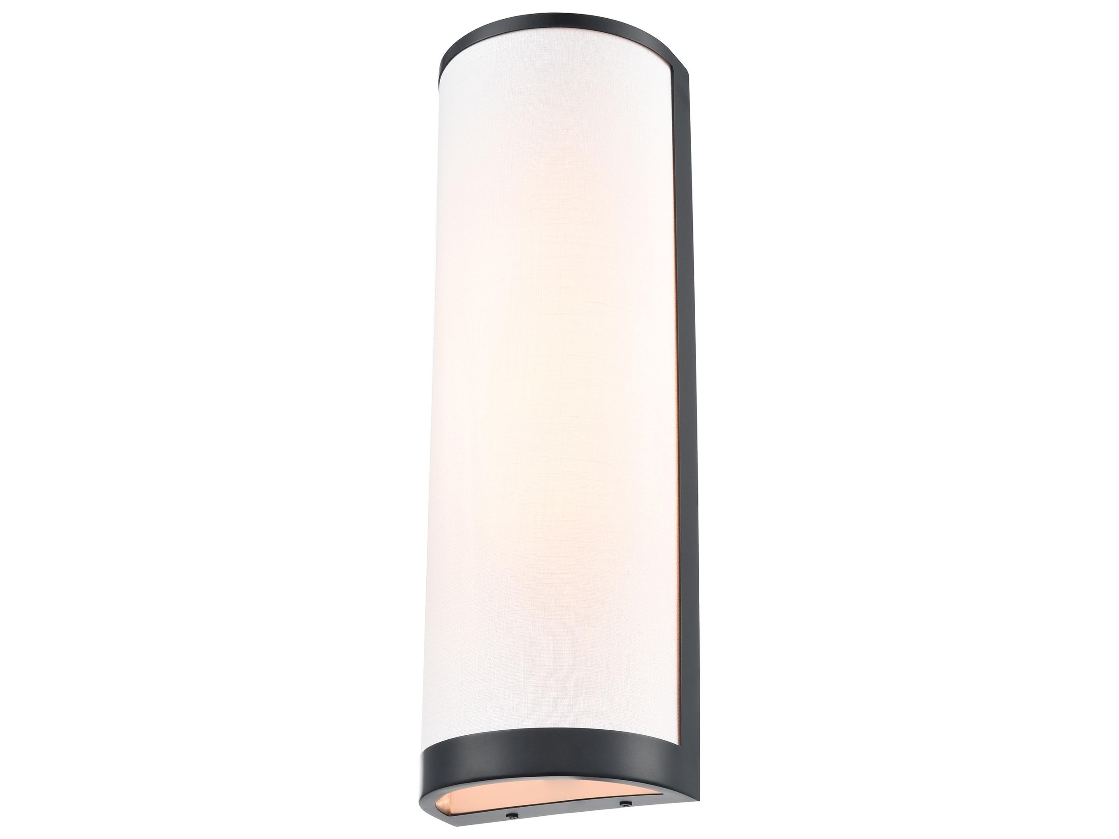 Artcraft High Street 2-Light Black Wall Sconce