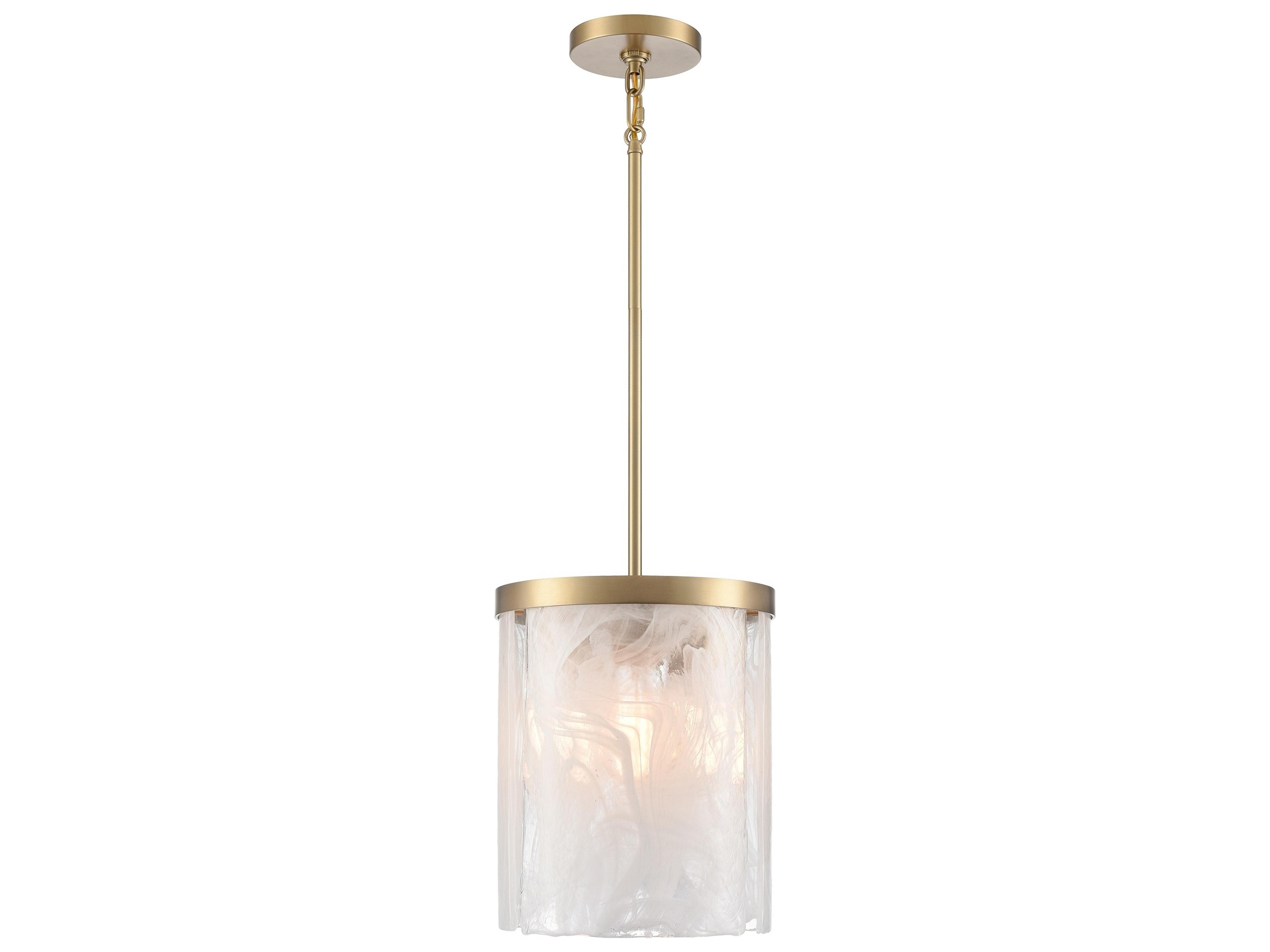 Artcraft Skye 3-Light Brass Mini Pendant