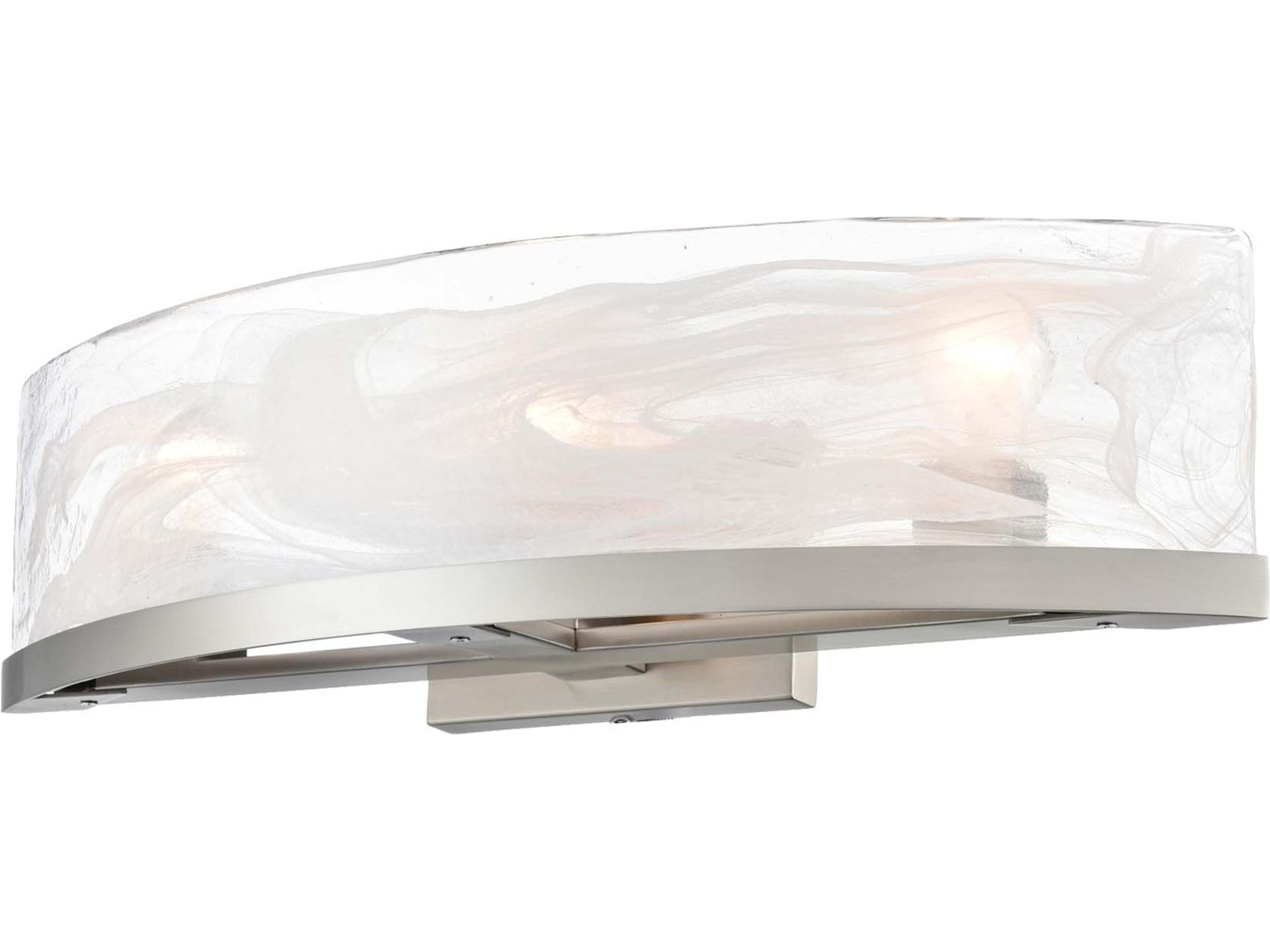 Skye Collection 3 Light Bath Vanity in Brushed Nickel