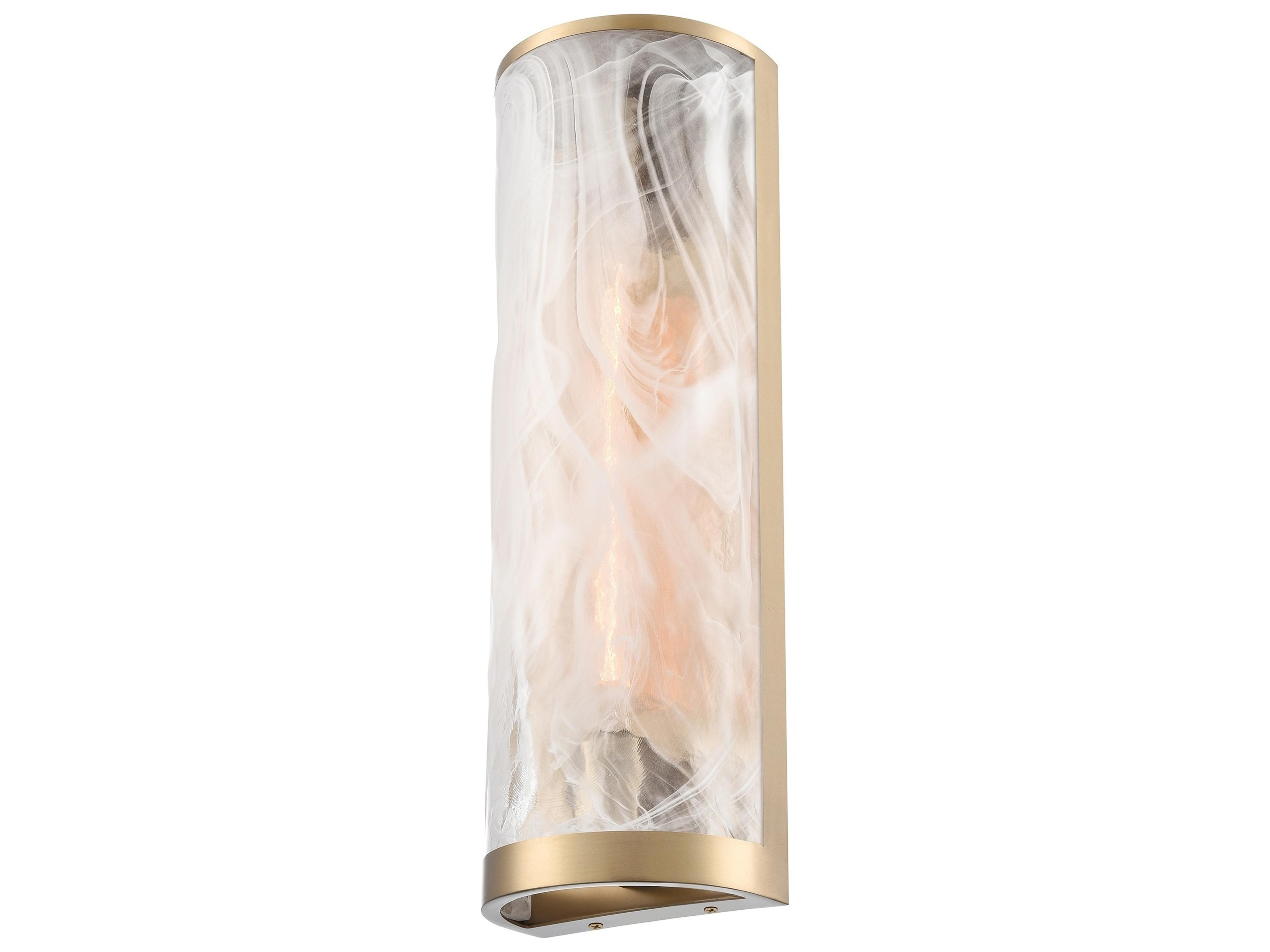 Skye Wall Sconce Modern Brass Light