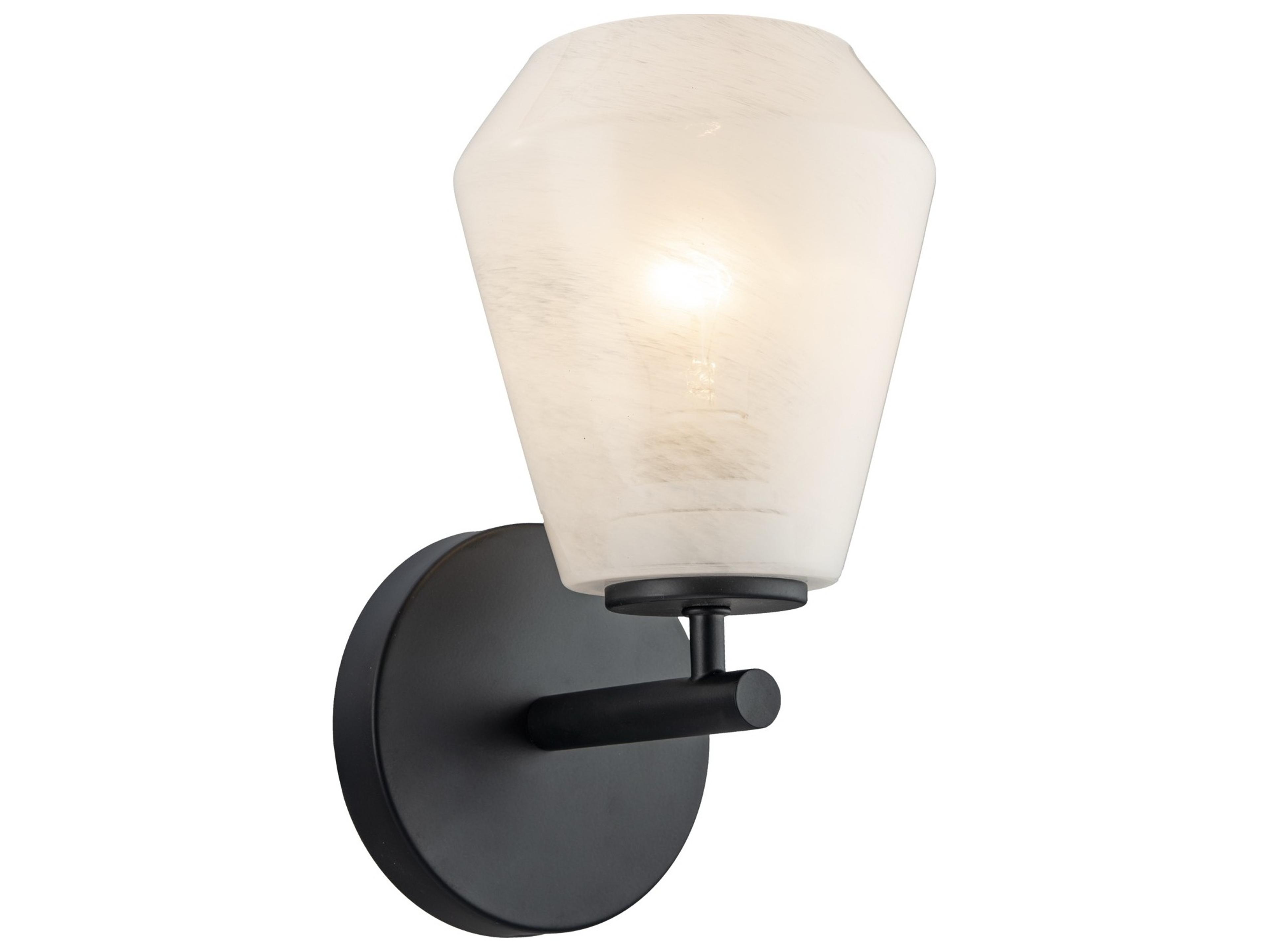 Artcraft Brooke 1-Light Black Wall Sconce