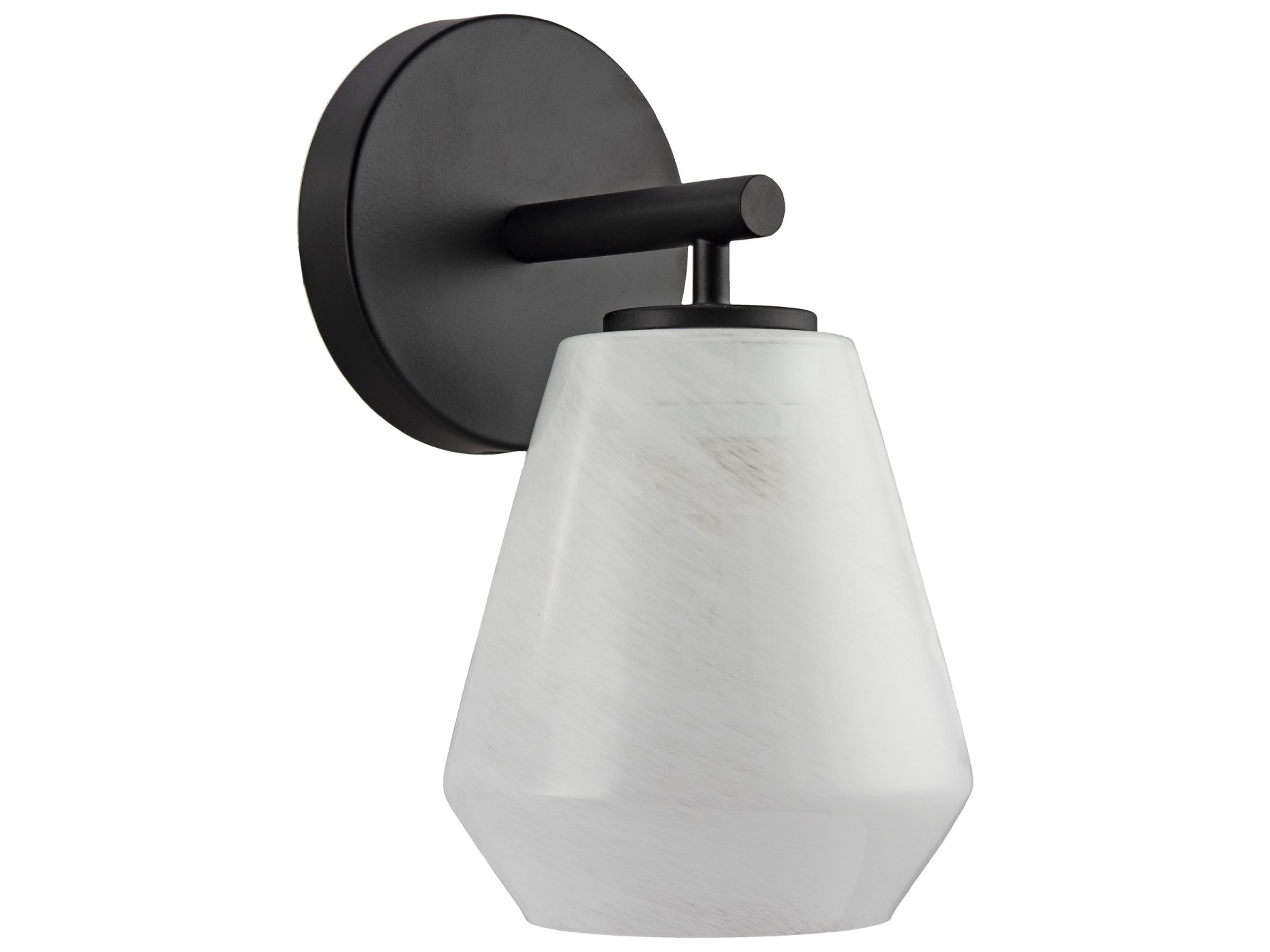 Artcraft Brooke 1-Light Black Wall Sconce