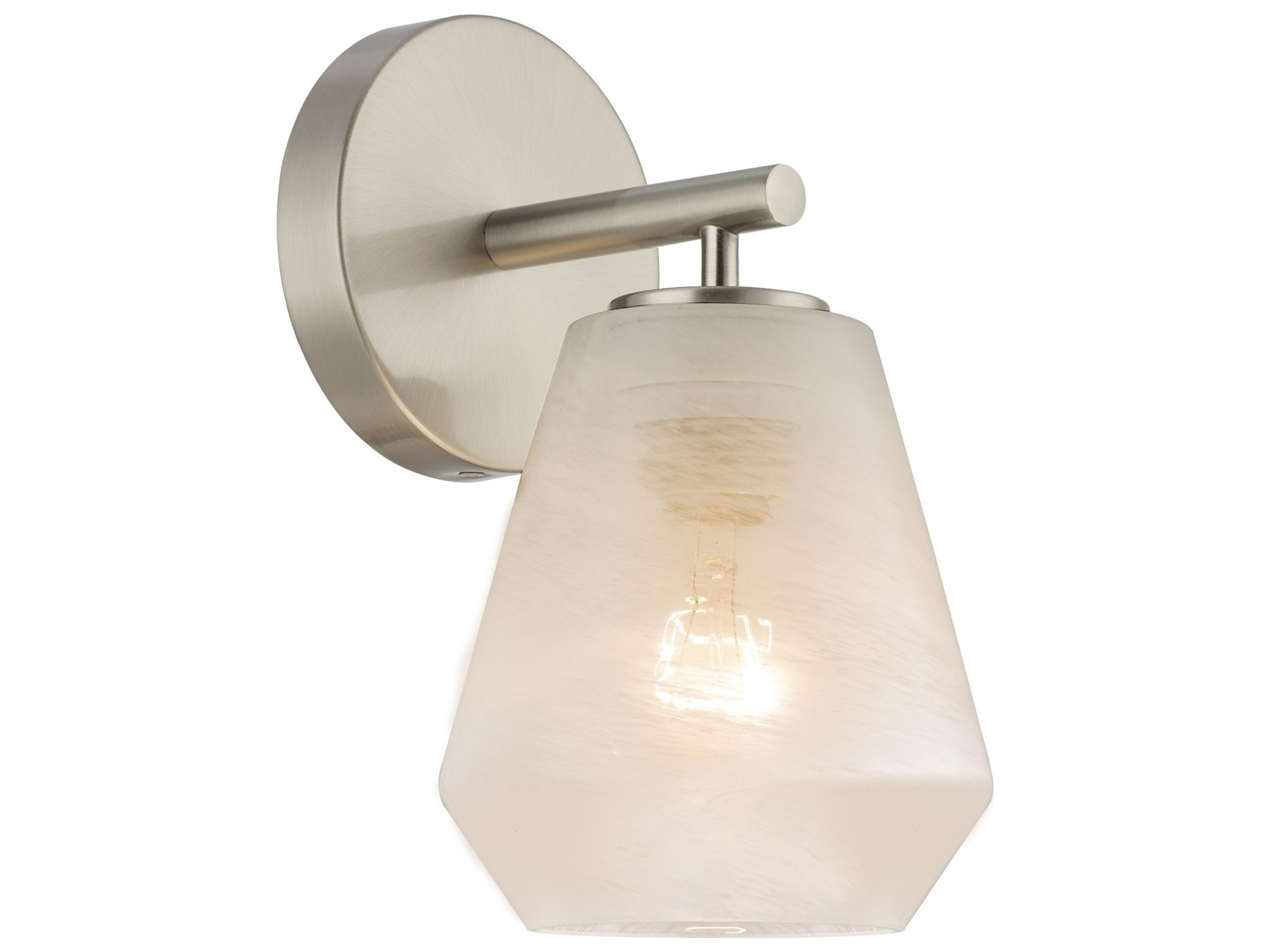 Artcraft Brooke 1-Light Brushed Nickel Wall Sconce
